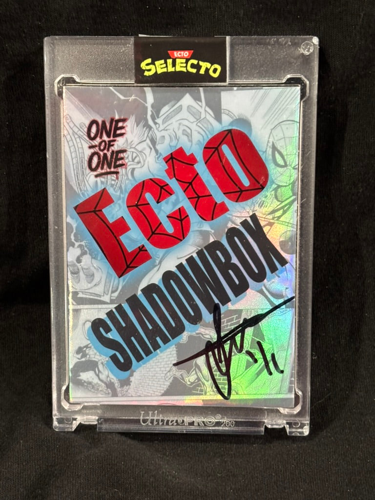 Spider-Man Shadowbox Card (1/1) – Ecto Selecto Custom
