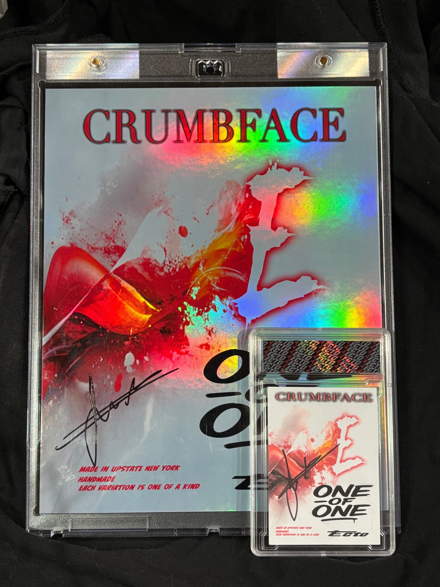 Crumbface β Scarface Parody β (Ecto 1/1 Collectible Cards & XL Cards)