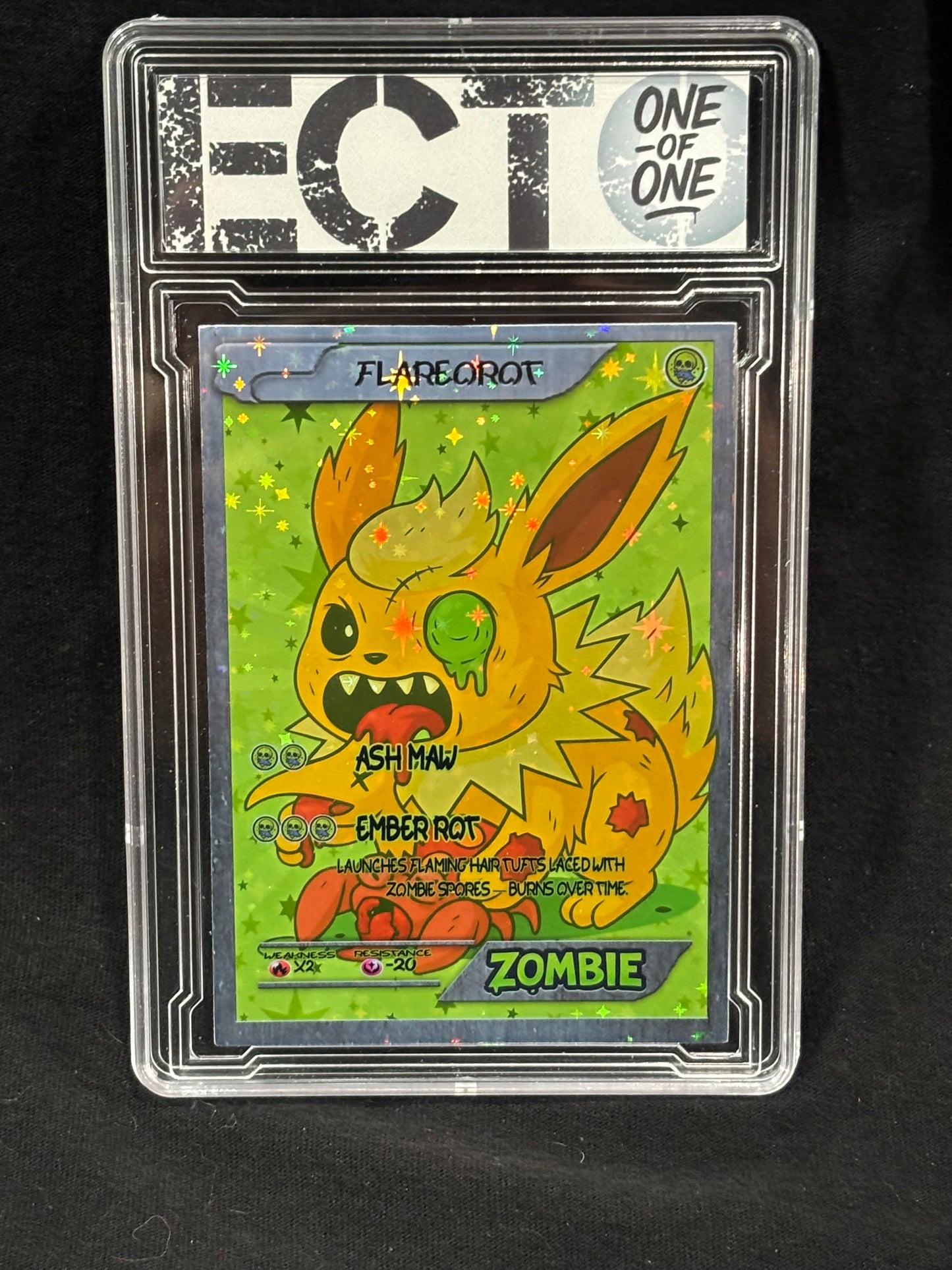 ZOMBIE Eeveelution Series – (1/1 Hand-Signed Custom Cards)