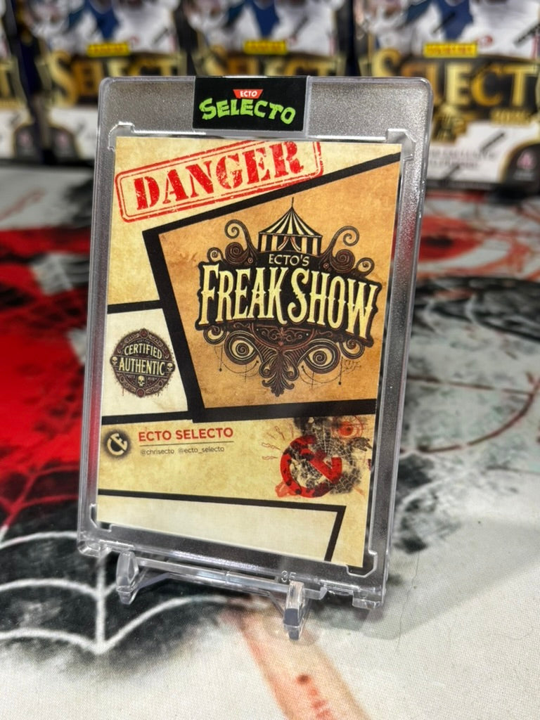 Custom Horror-Themed Ken Griffey Jr. Rookie Card – Ecto Selecto Edition – Zombie Baseball Collectible!