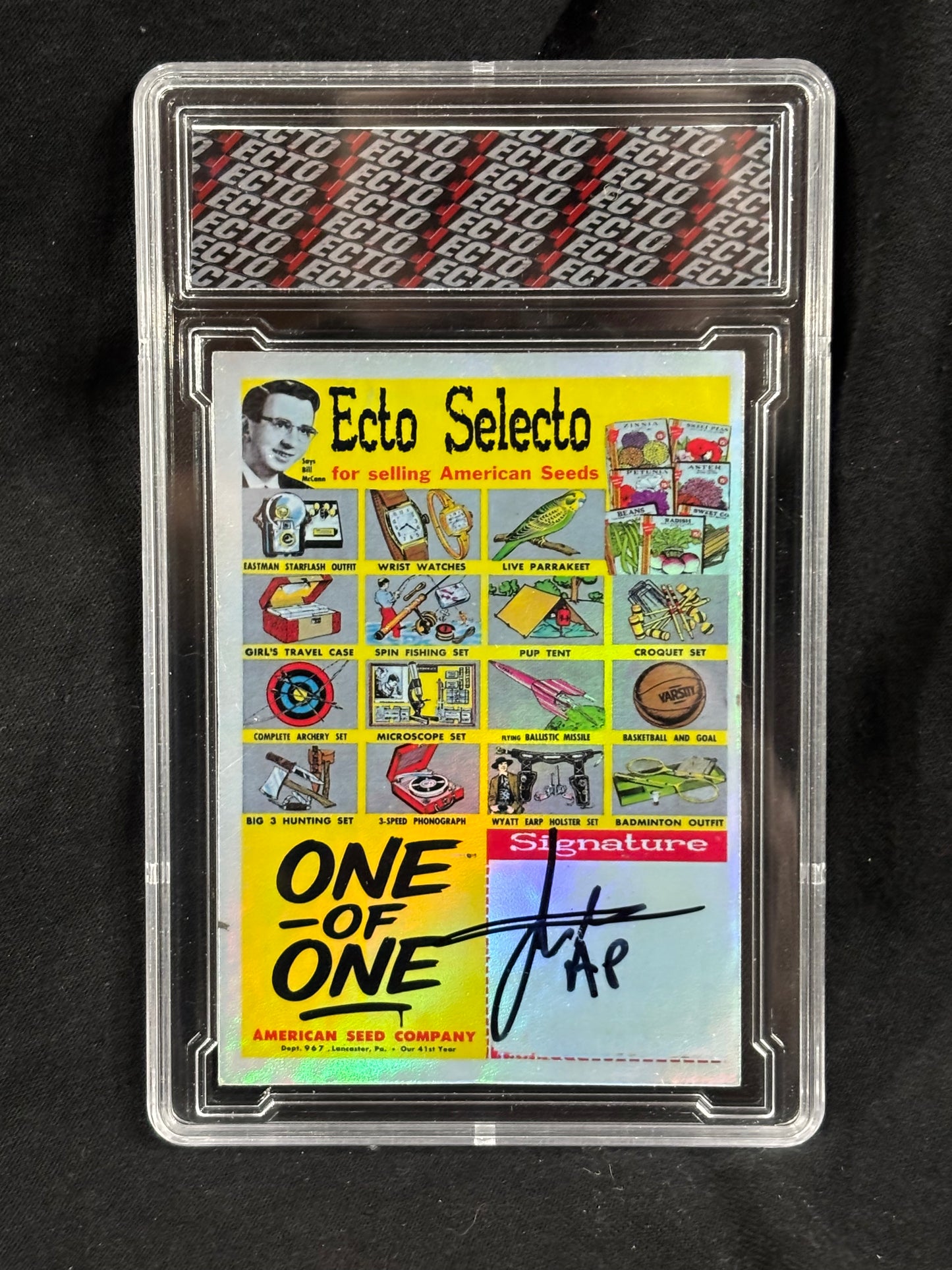 Chuck Norris – "Roundhouse Comics #1" – 1/1 Custom Parody Trading Card Set (Ecto Selecto)