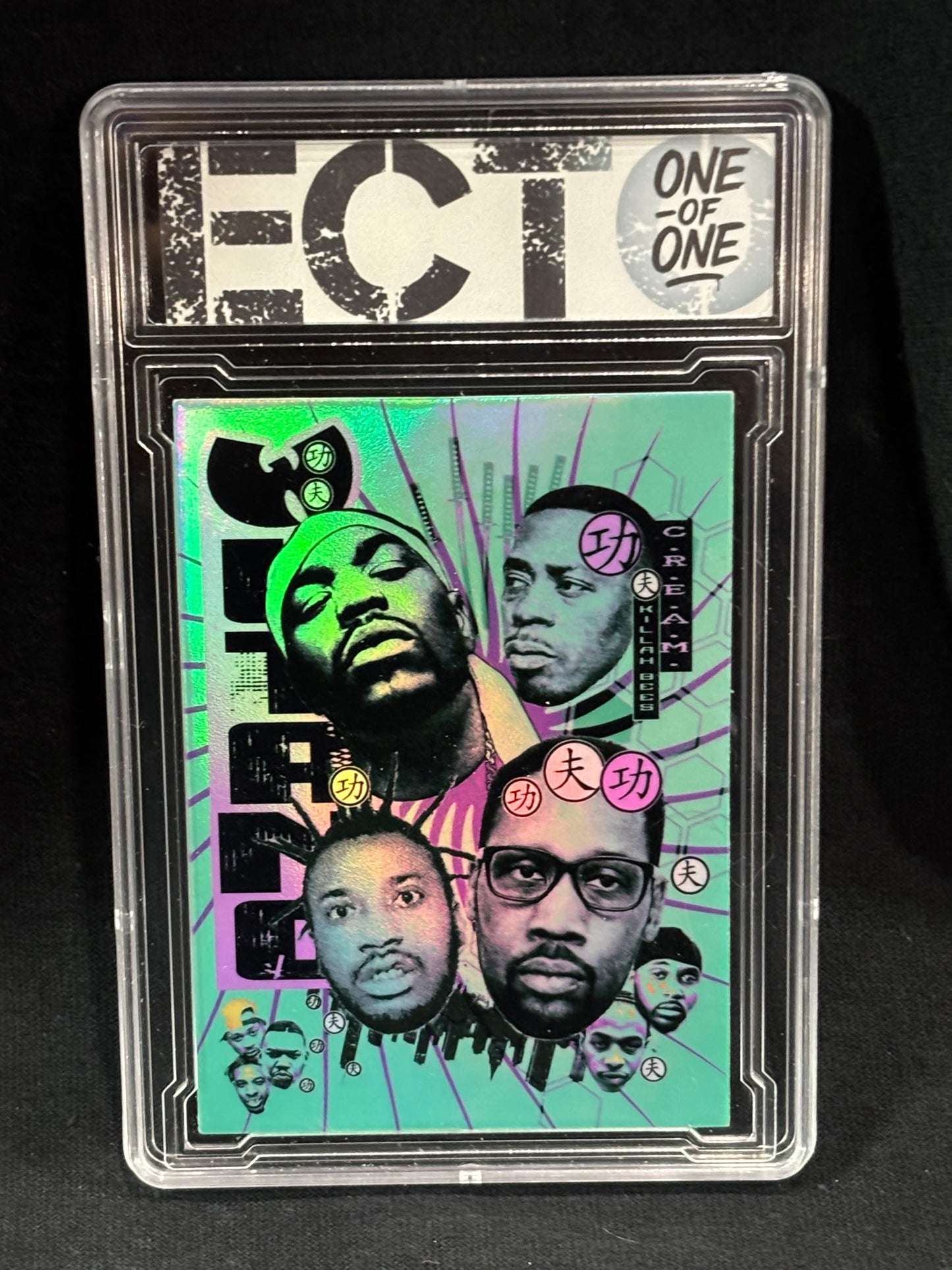 Wu-Tang Clan β "Shaolin Shadows" β (Custom 1/1 Trading Card)