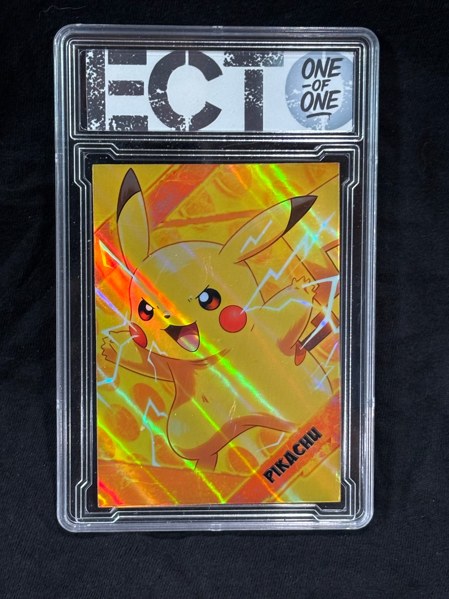 Pikachu – “Yellow Relic Edition” – (1/1 Relic & 1/1 Variants) – Custom Ecto Selecto Cards