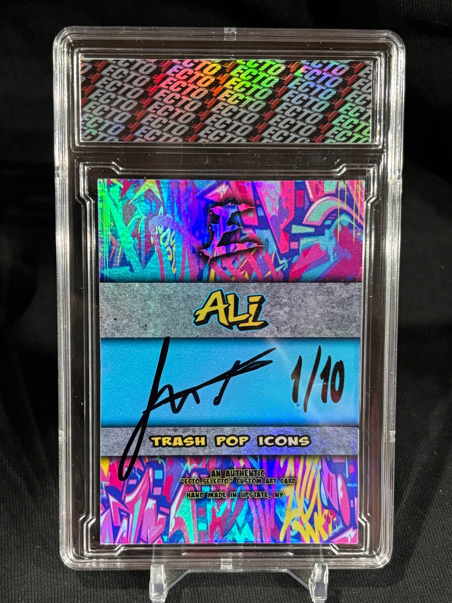 Muhammad Ali – “Butterfly & Bee” – (Trash Pop Icons Limited Series)