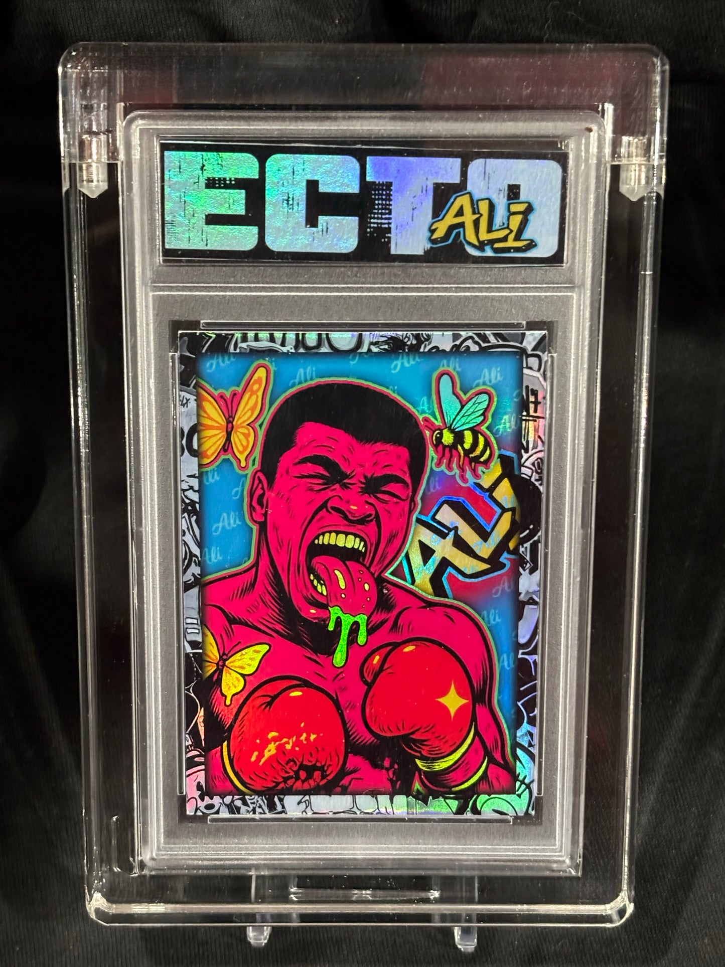 Muhammad Ali – “Butterfly & Bee” – (Trash Pop Icons Limited Series)