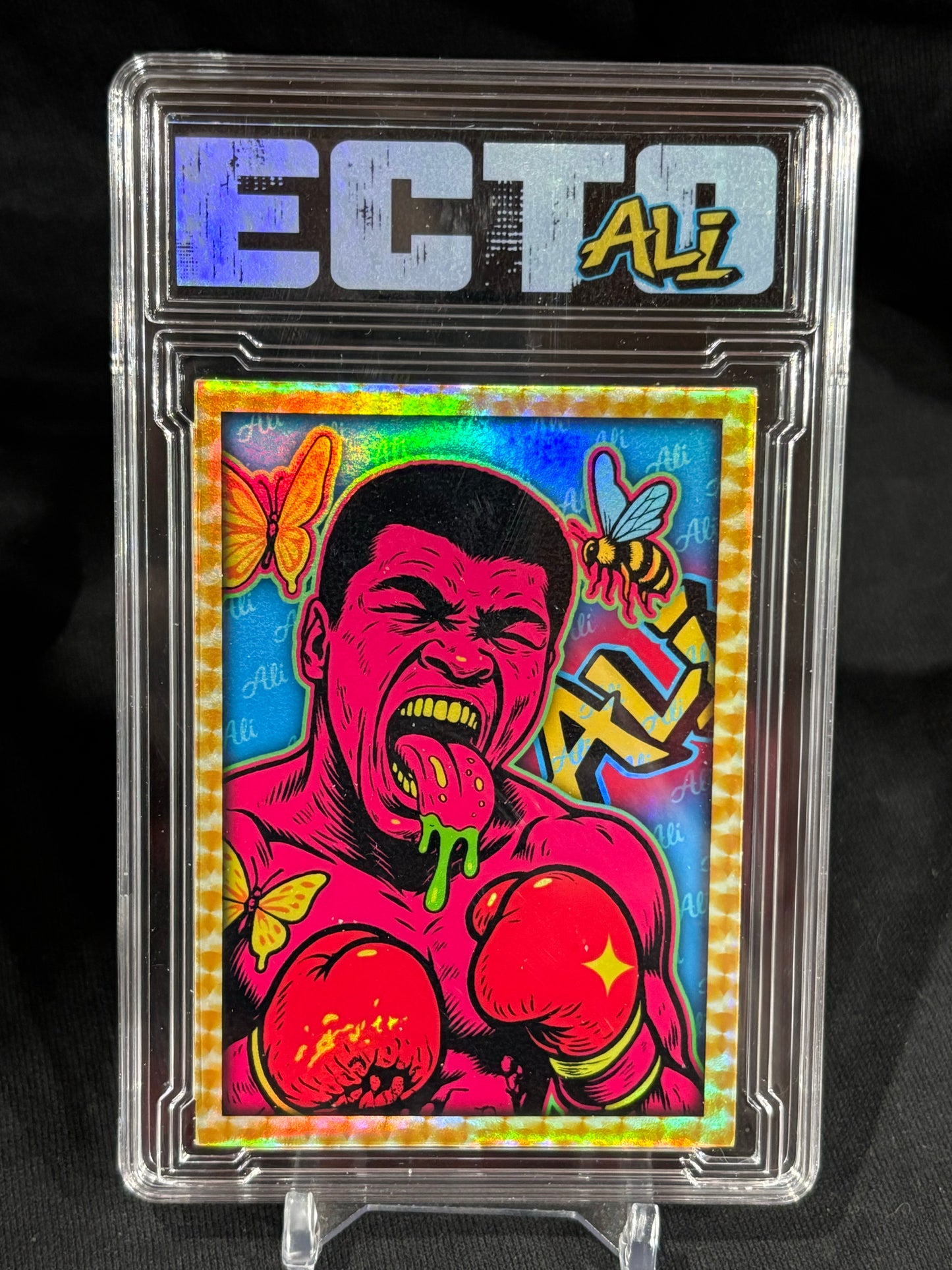 Muhammad Ali – “Butterfly & Bee” – (Trash Pop Icons Limited Series)