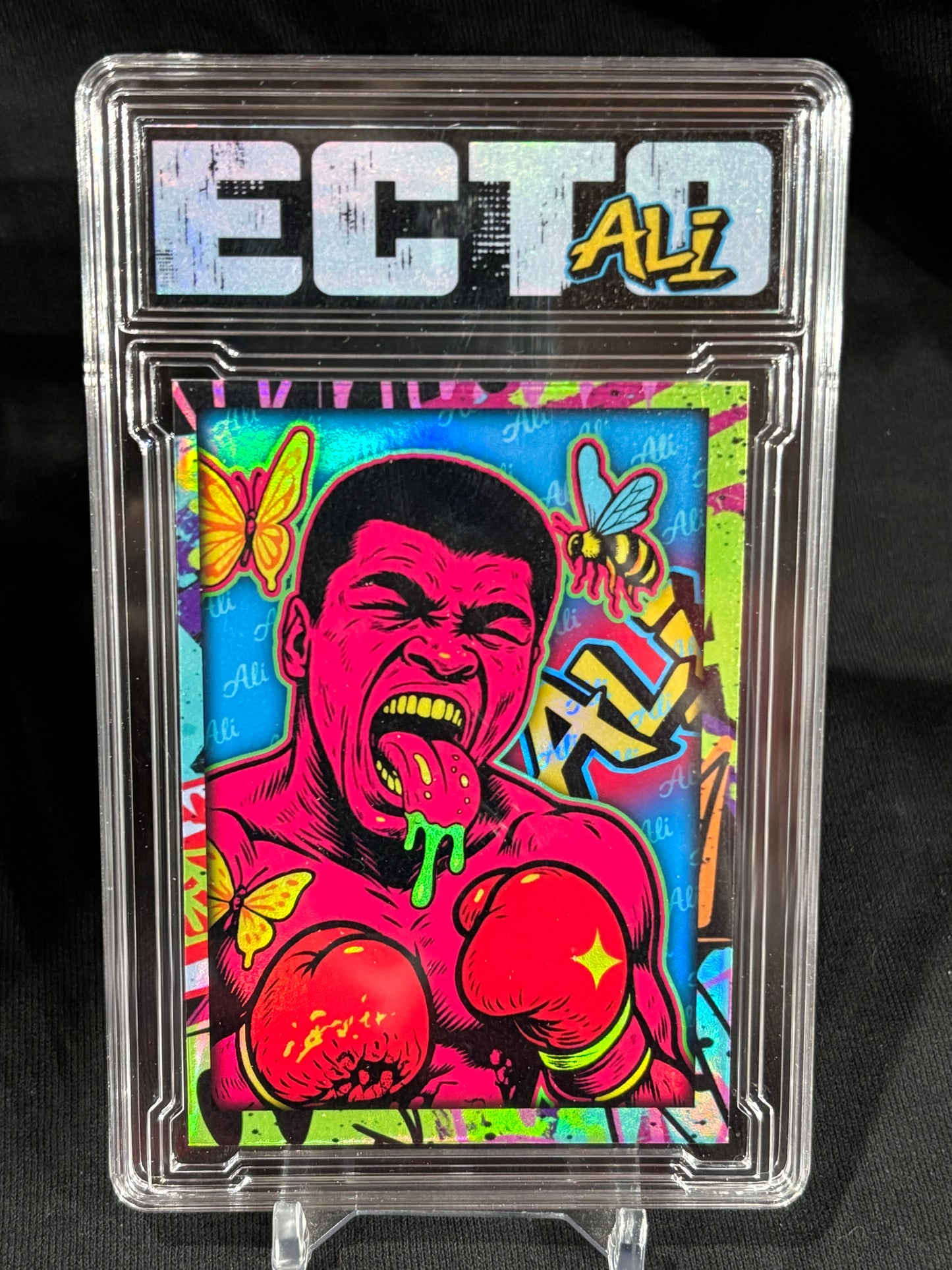 Muhammad Ali – “Butterfly & Bee” – (Trash Pop Icons Limited Series)