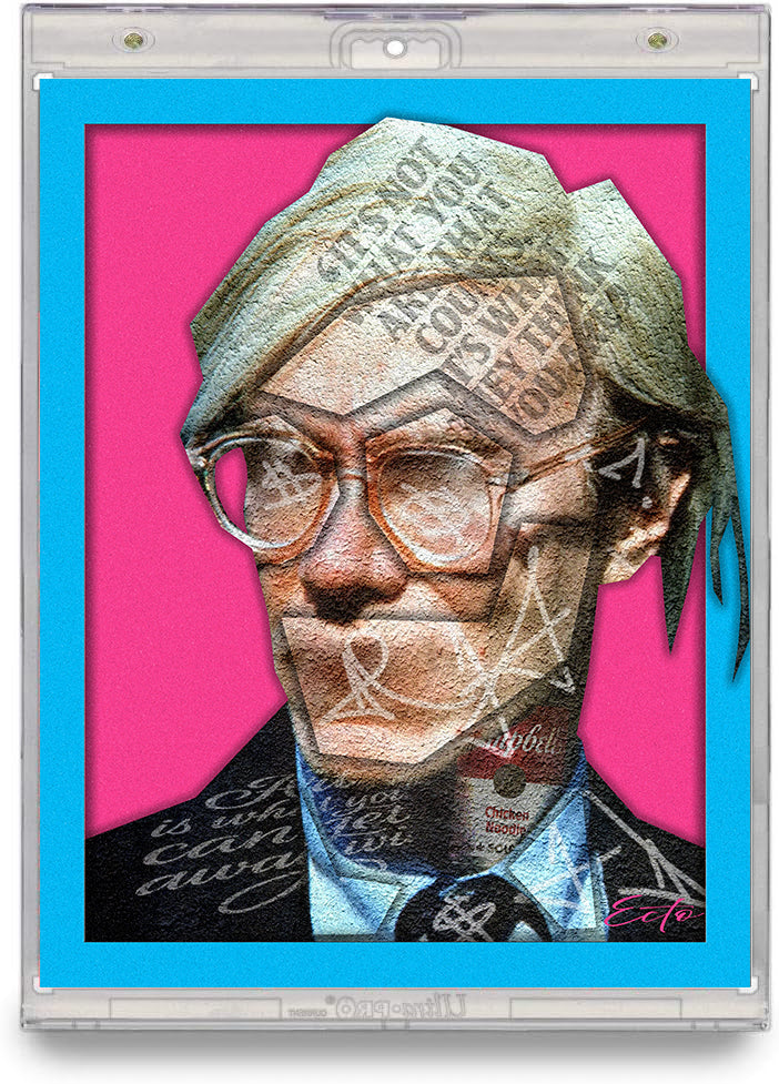Andy Warhol – "What They Think You Are" – (Stonecut Icon 8x10 Print)