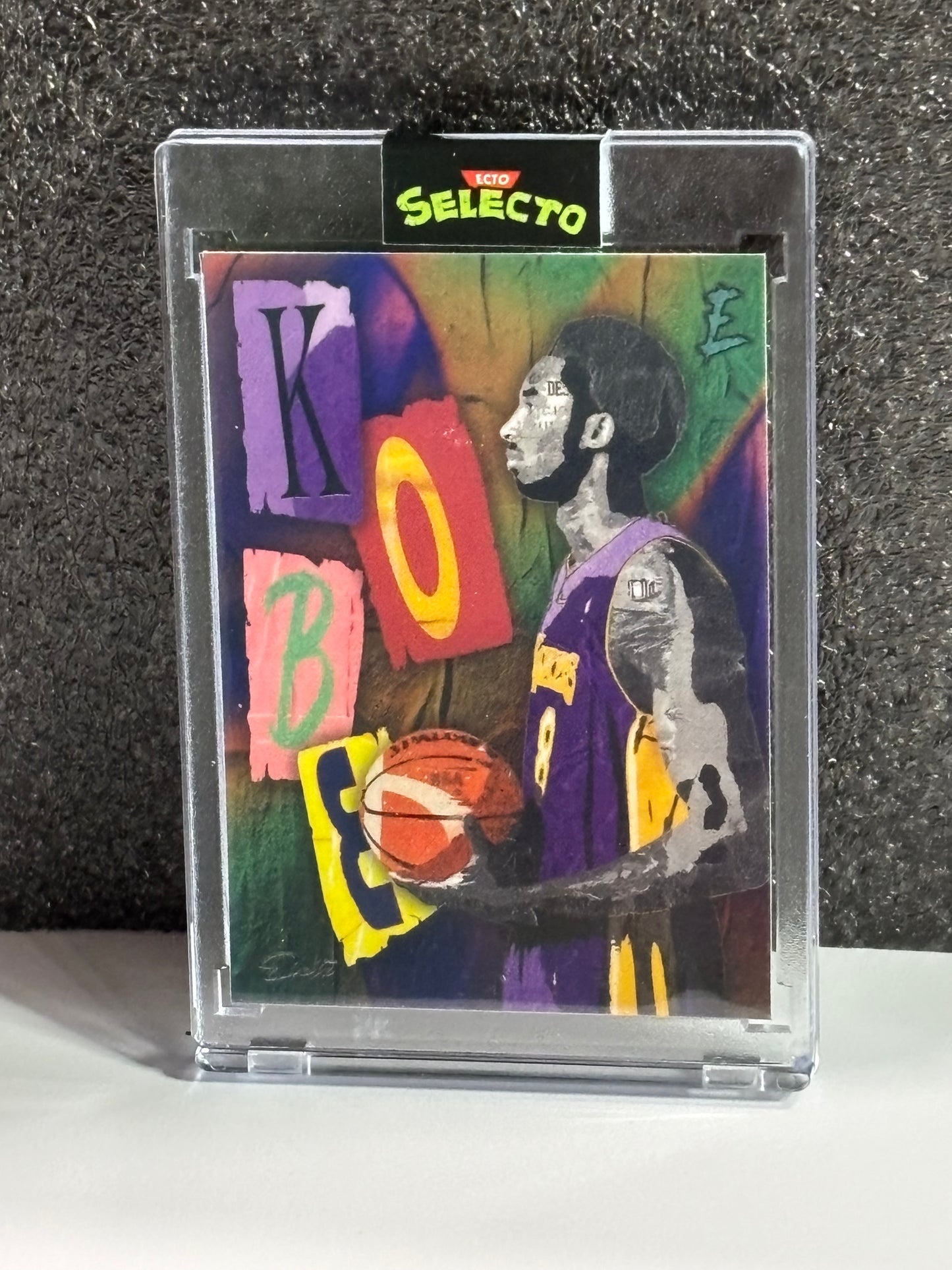Custom Art Kobe Bryant Collage Card by Ecto Selecto (Original Design) - BASE / HOLO Limited /5 - One Touch Case