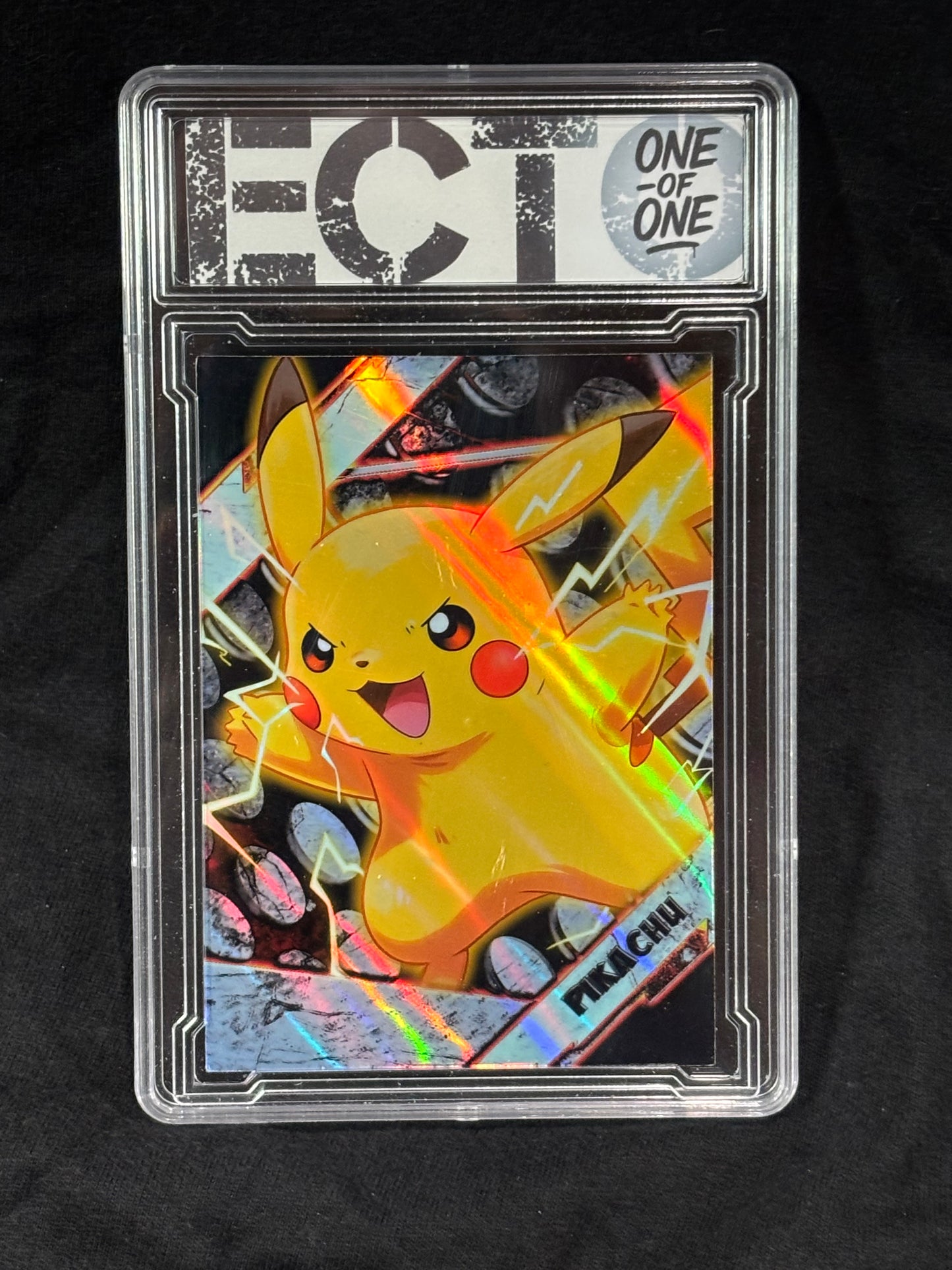 Pikachu – “Yellow Relic Edition” – (1/1 Relic & 1/1 Variants) – Custom Ecto Selecto Cards