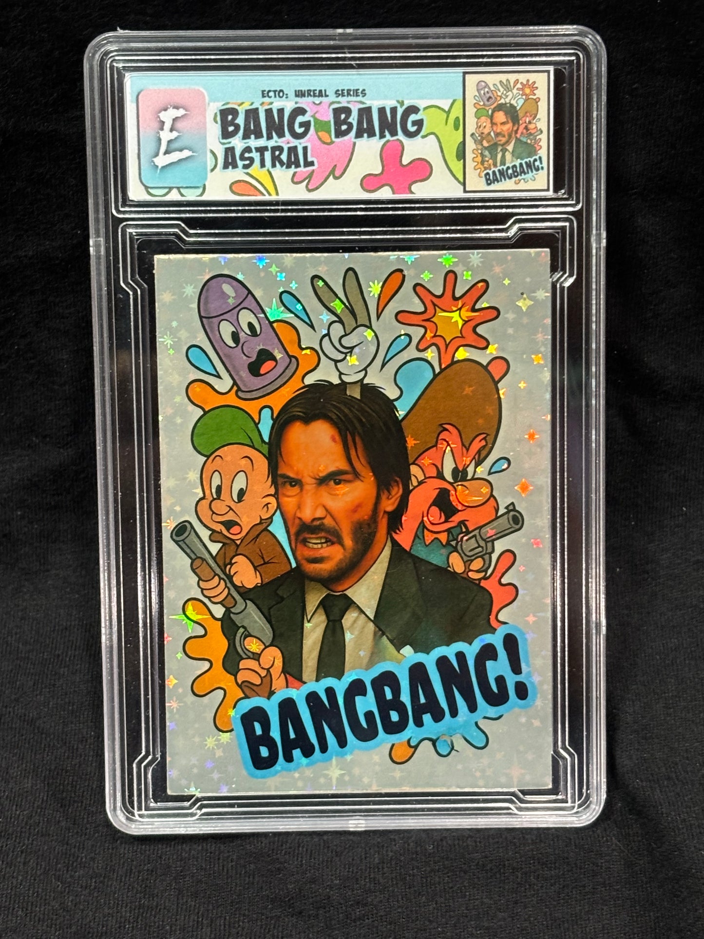 Bang Bang – John Wick x Looney Tunes Mash-Up – Ecto: Unreal Series – 1/1 Custom Art Card