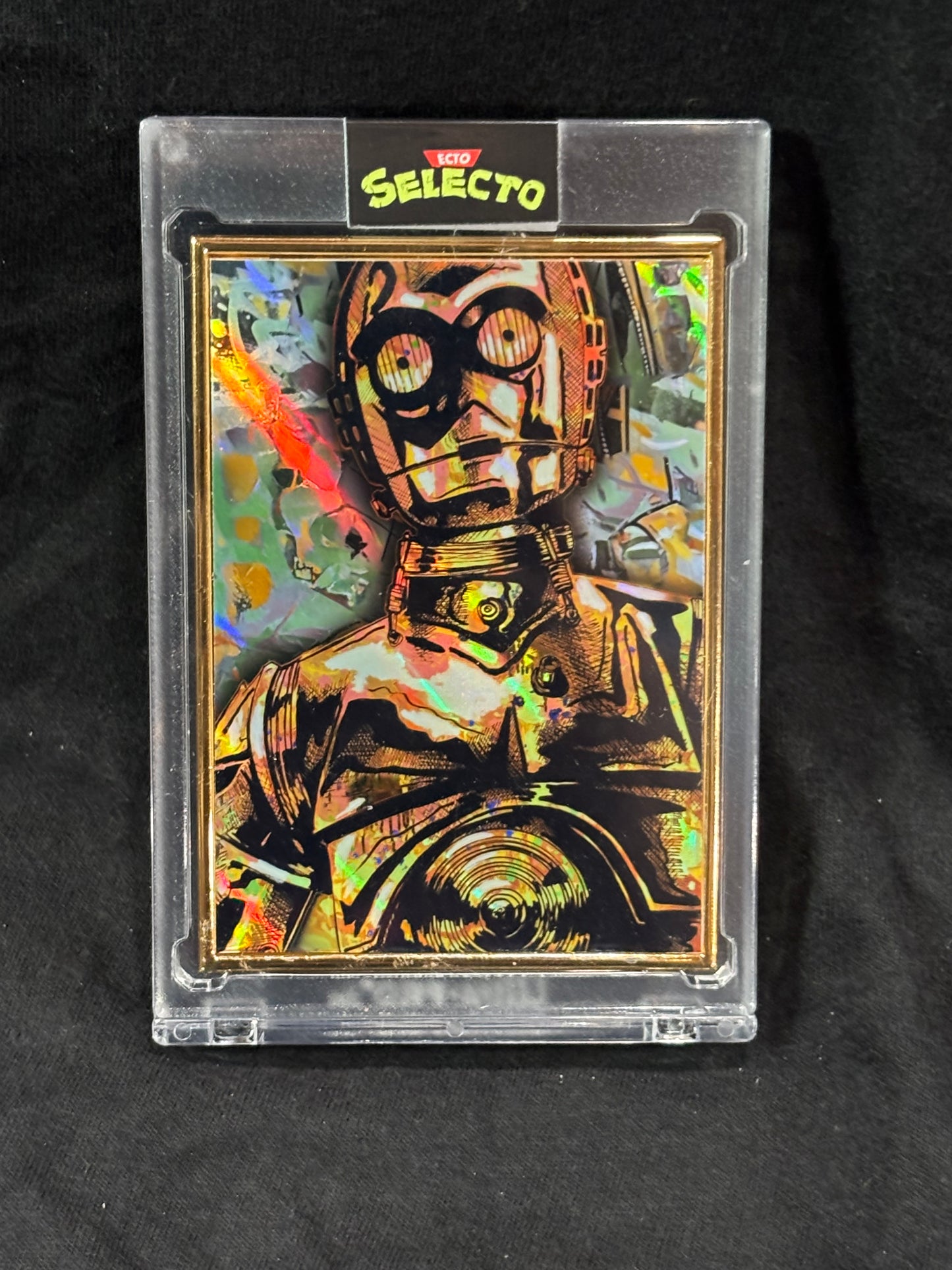 C-3PO β "Galactic Icons" β Custom Gold Frame & Variants β (1/1 Collection)