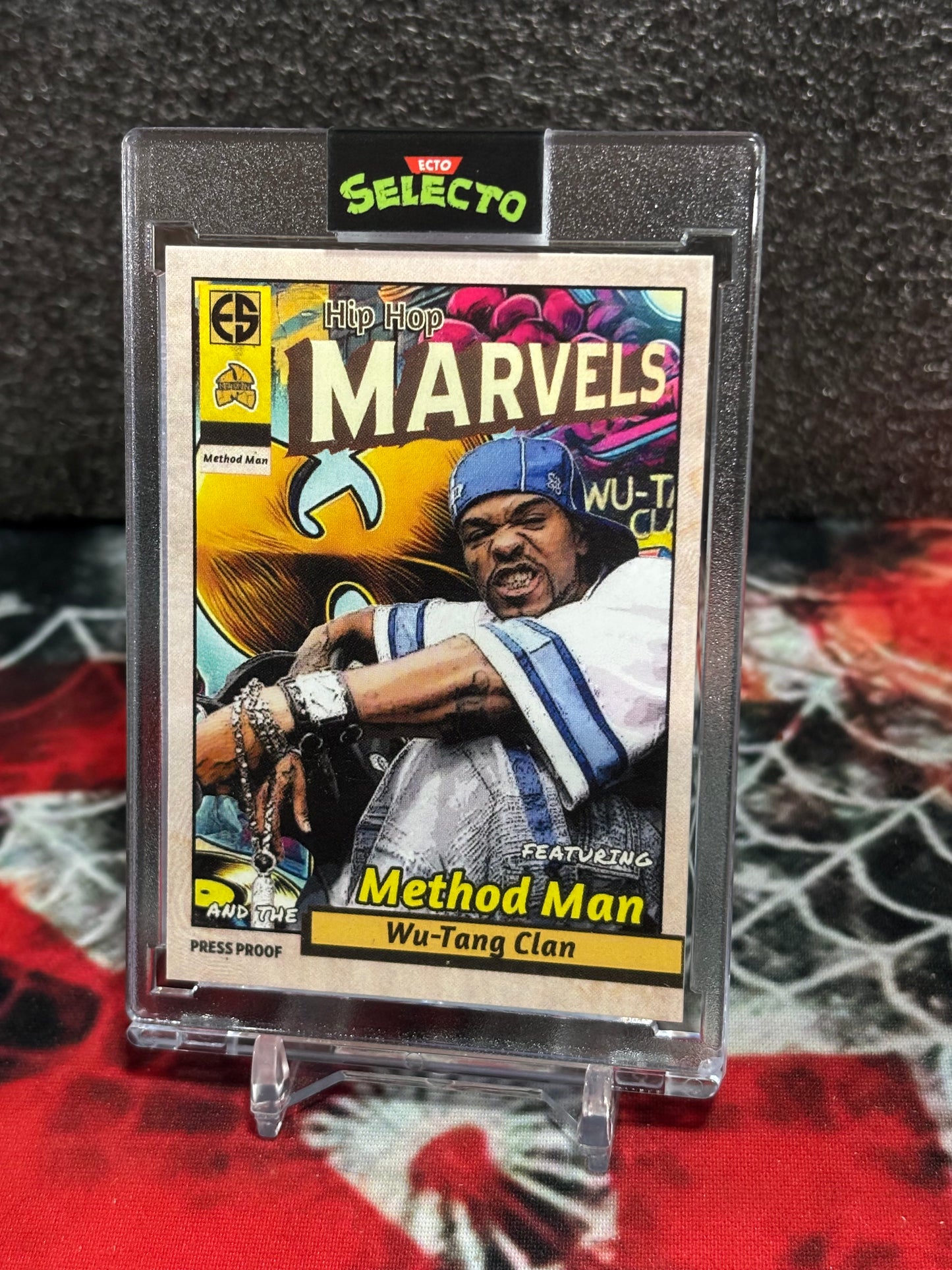 Ecto Selecto: Hip Hop Marvels – Method Man Custom Trading Card