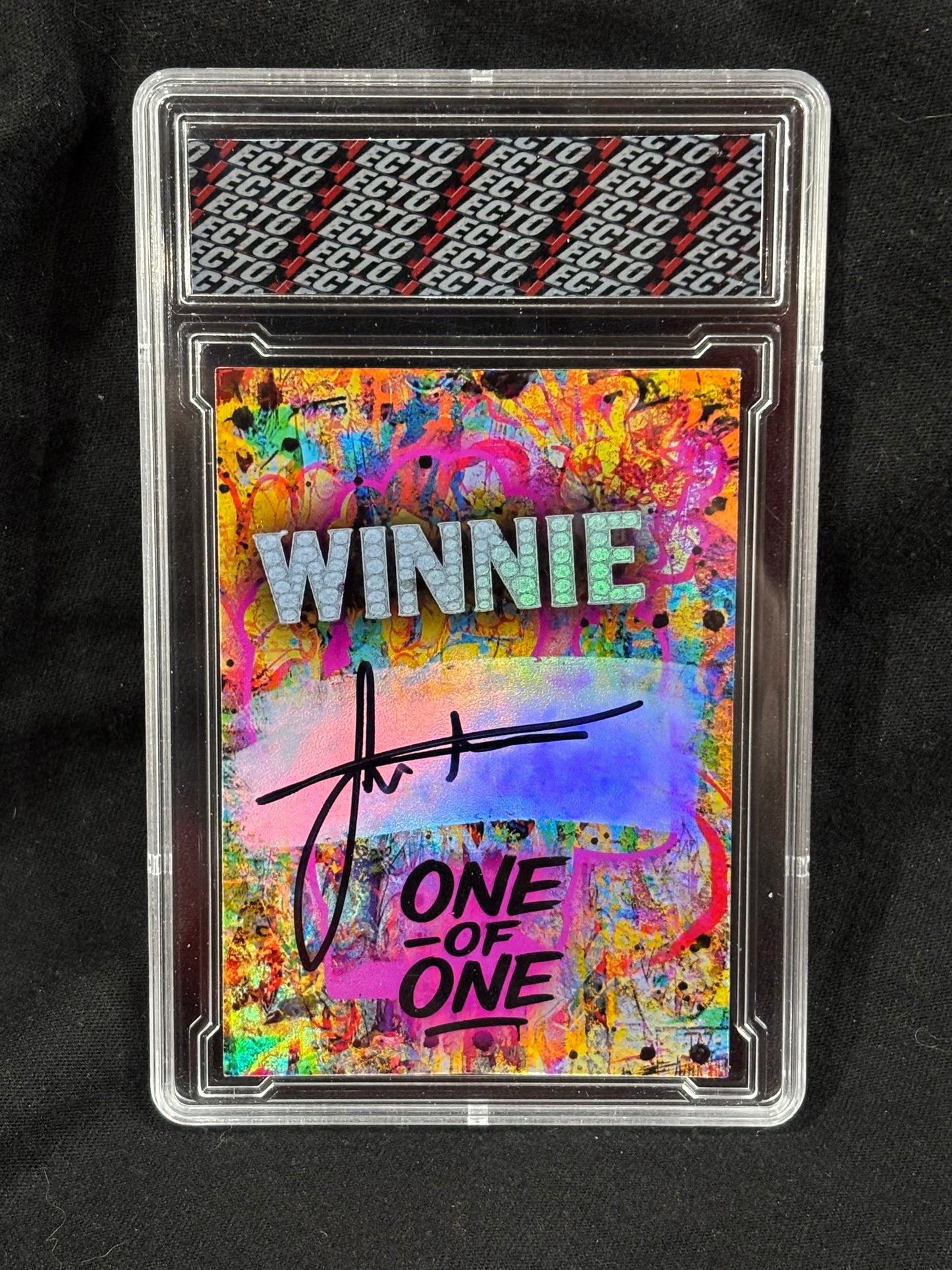 Winnie – "Hunny Hustla" – (Ecto Selecto 1/1 Parody Card Set + XL 8x10 Option)