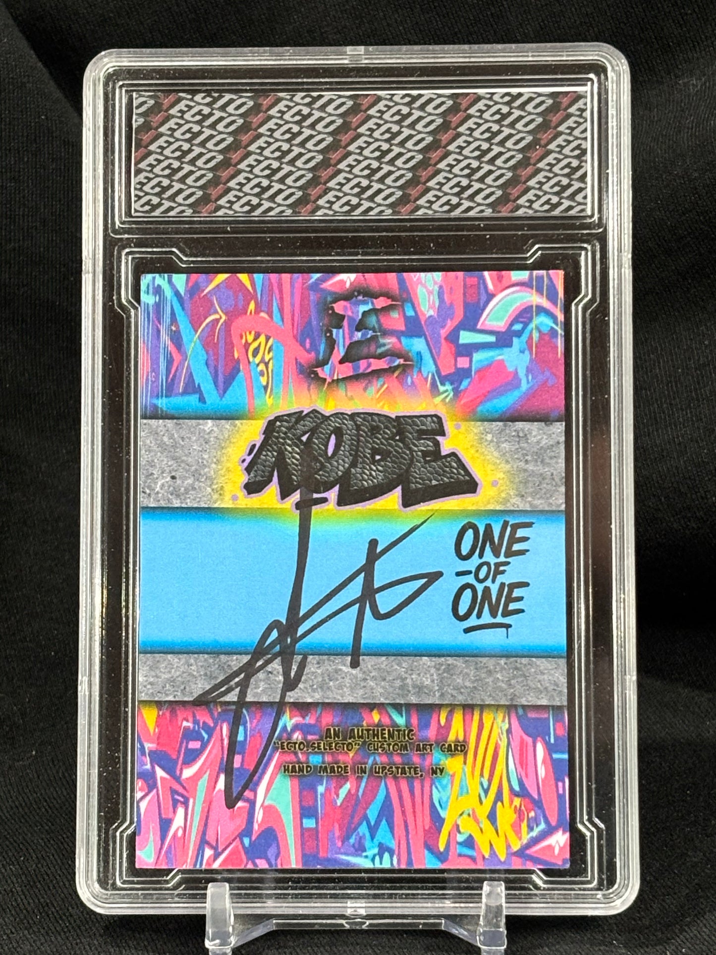 Kobe Bryant – "Black Mamba Rising" – Uber Tallboy Masterpiece + Full 1/1 Set Variations (Ecto Custom Card Collection)