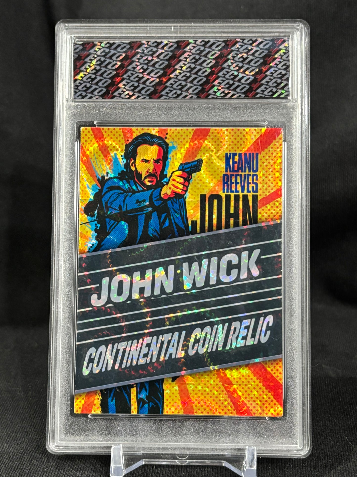 John Wick – “Continental Coin Series” – ECTO Custom Pop Art Cards (Real Metal Coin Relic)