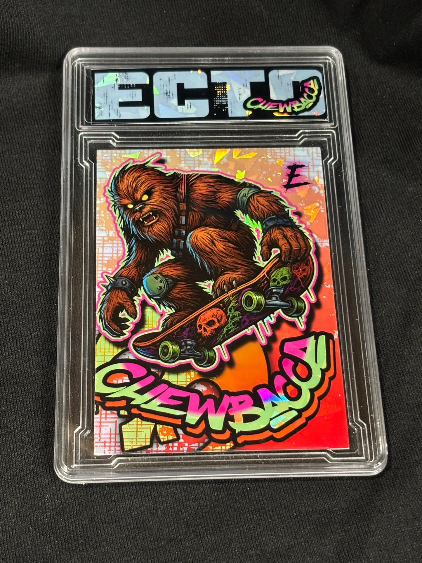 Chewbacca – “Skater Wookie” – (Ecto Custom 1/1 Card Set)
