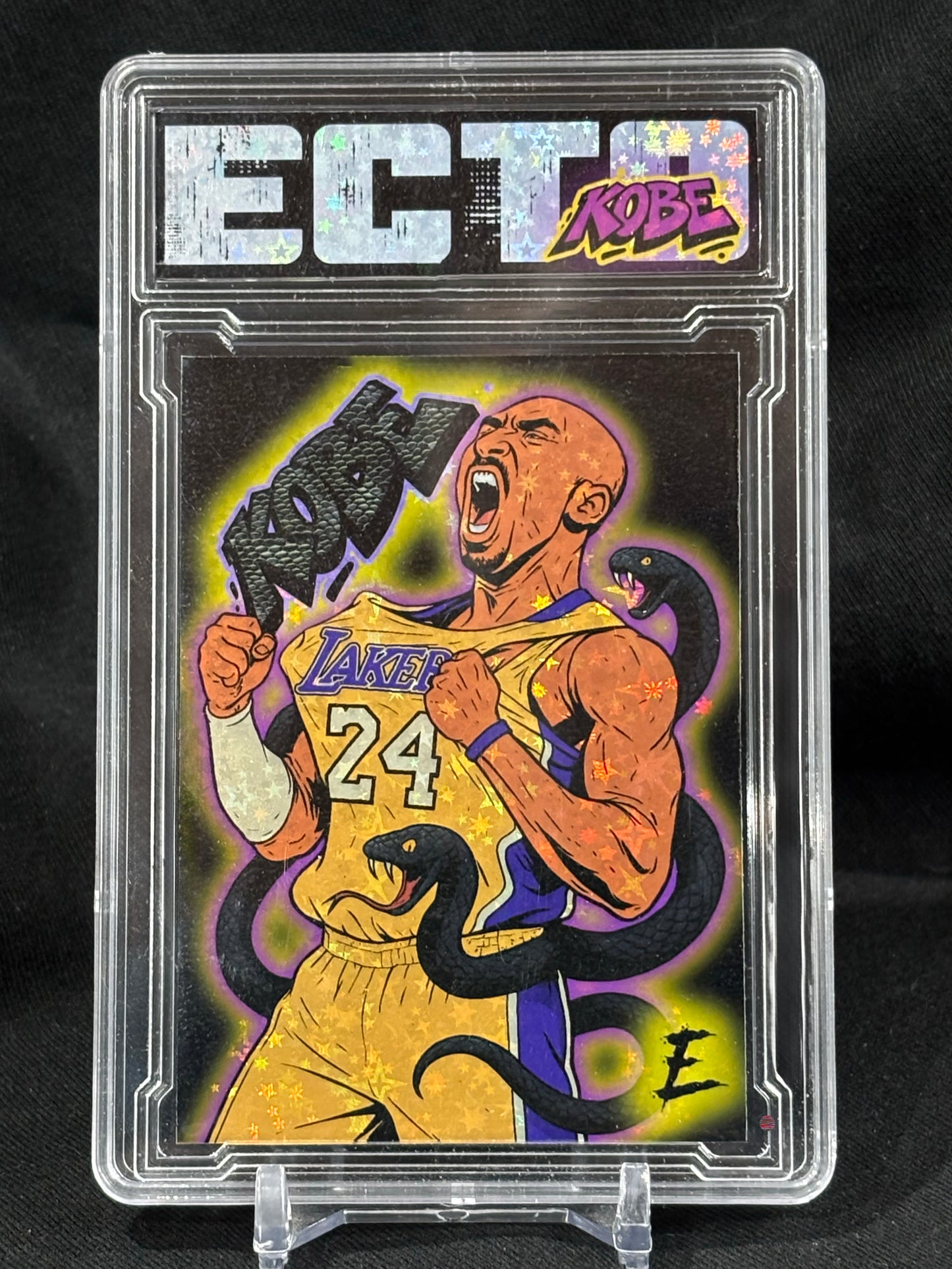 Kobe Bryant – "Black Mamba Rising" – Uber Tallboy Masterpiece + Full 1/1 Set Variations (Ecto Custom Card Collection)