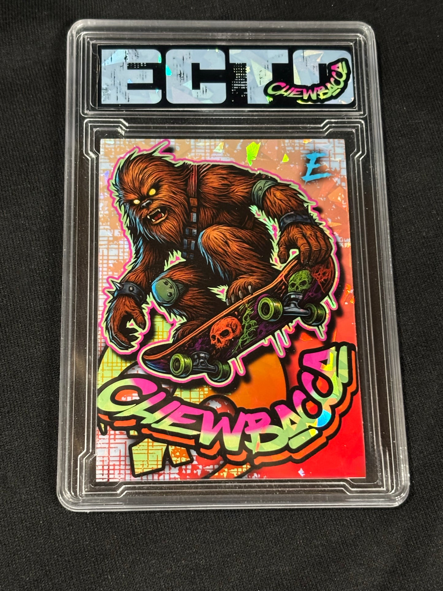 Chewbacca – “Skater Wookie” – (Ecto Custom 1/1 Card Set)