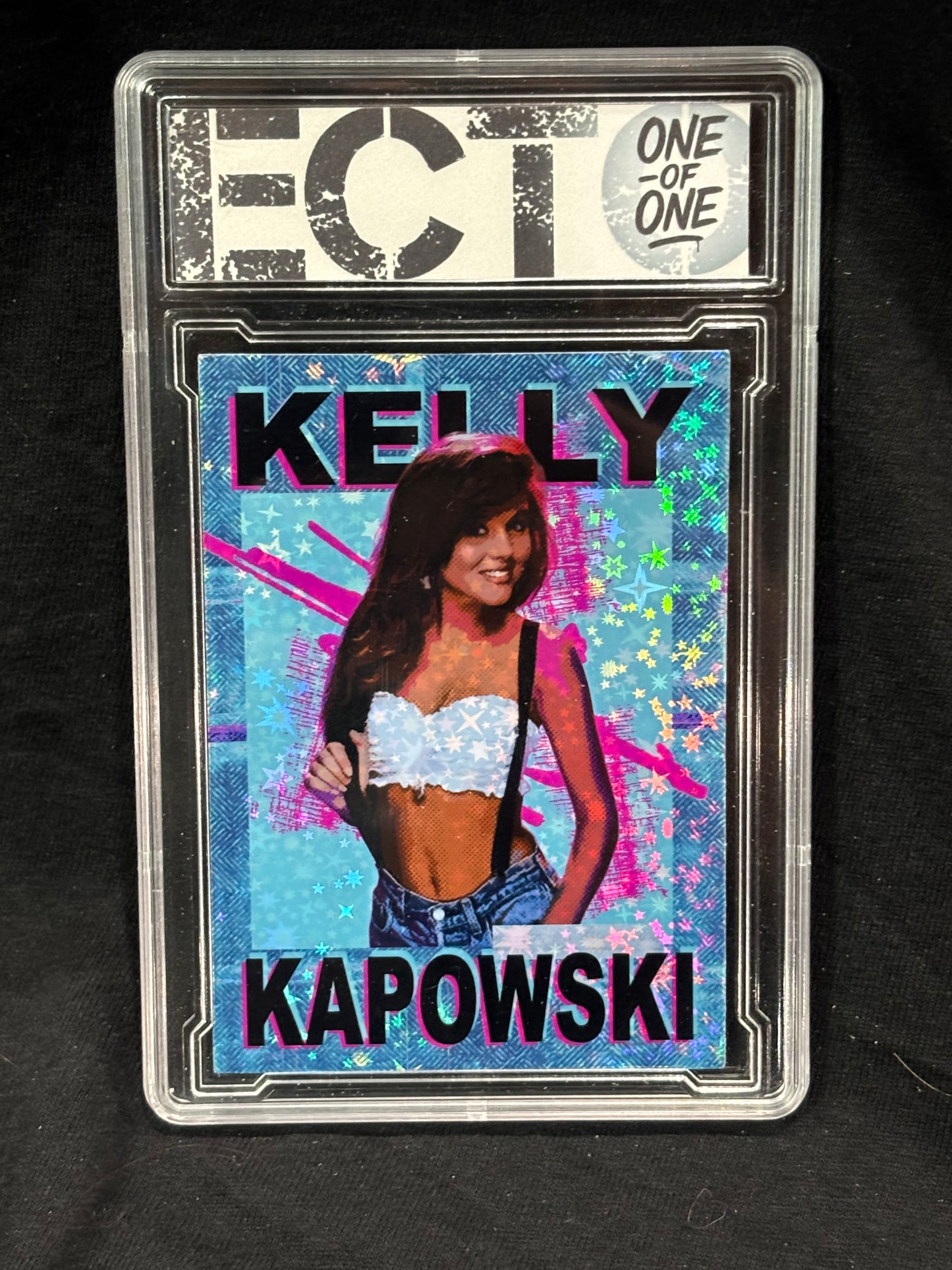 Kelly Kapowski – "Saved by the Bell Tribute" – (1/1 Custom Card & 8x10)