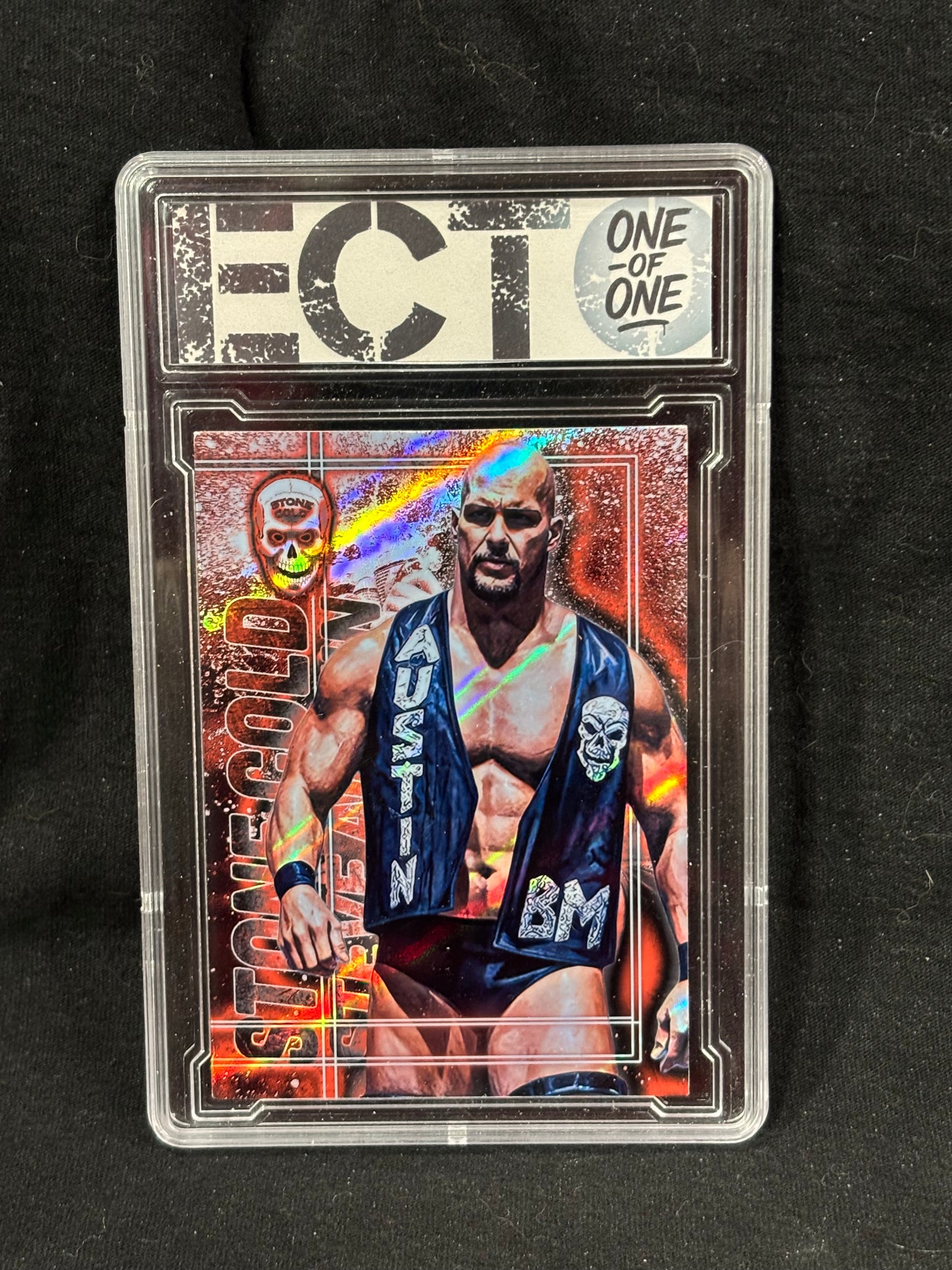 Stone Cold Steve Austin – "WWF War Zone Relic Set" – (Ecto Selecto 1/1 Collection)