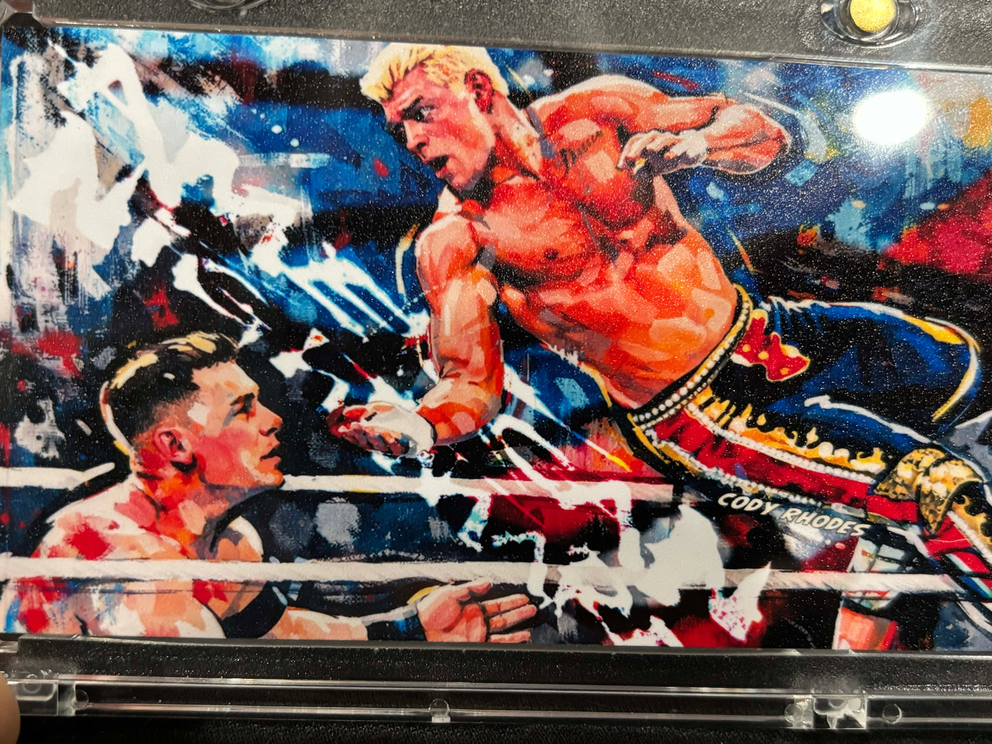 Cody Rhodes – “Aerial Impact” – (Ecto Selecto Cut Signature 1/1)