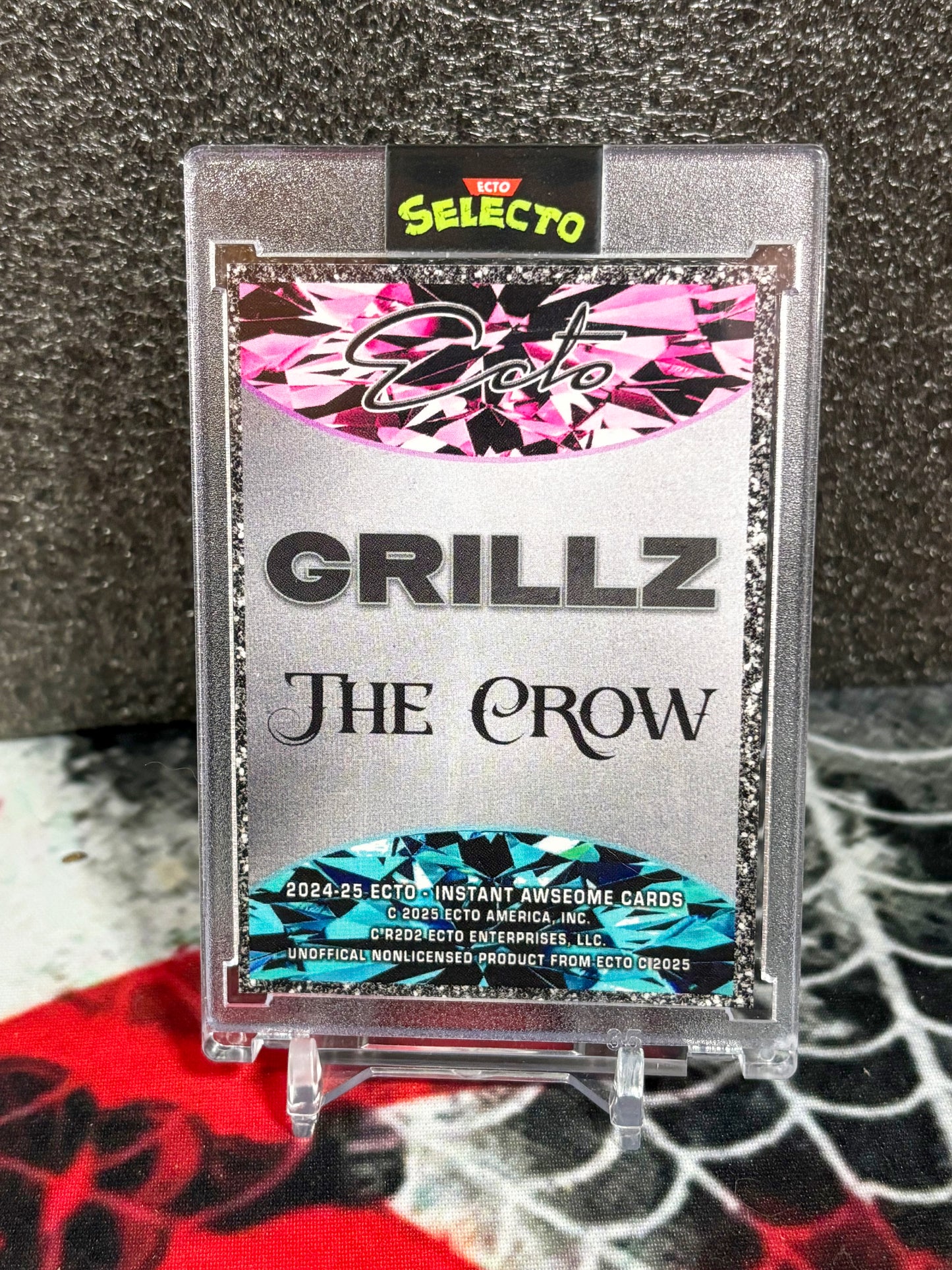 🖤 Ecto Selecto GRILLZ Series – “The Crow” Custom Card 🖤