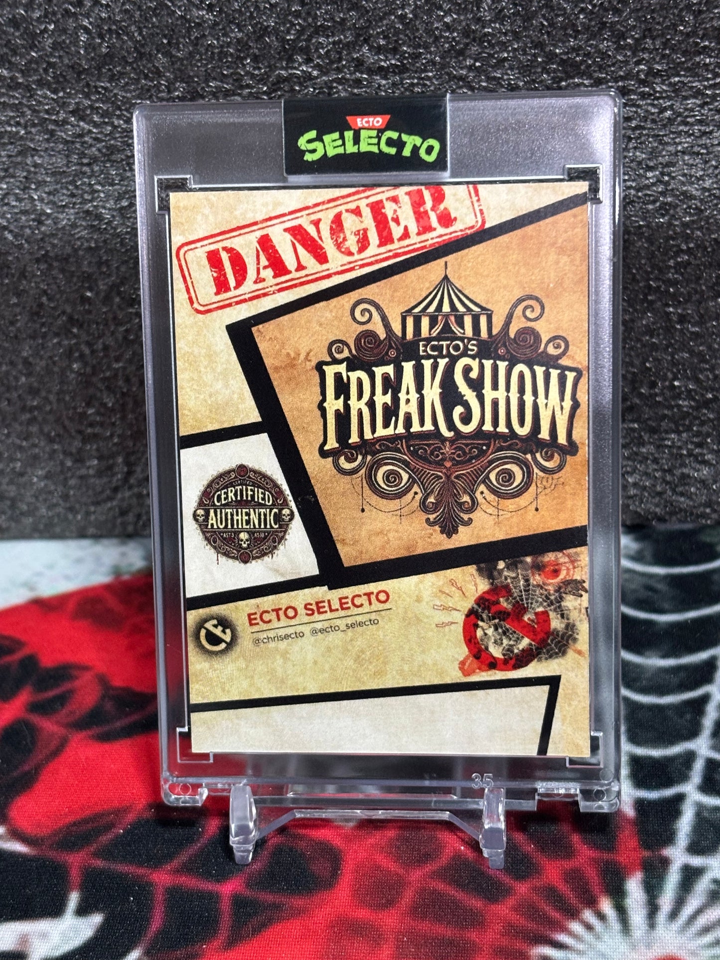 Michael Jordan Rookie Card – Horror-Themed - Limited Edition Custom Art