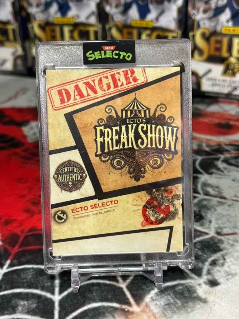 Custom Horror-Themed Mickey Mantle Card – Ecto Selecto Edition – Zombie Yankees Legend!