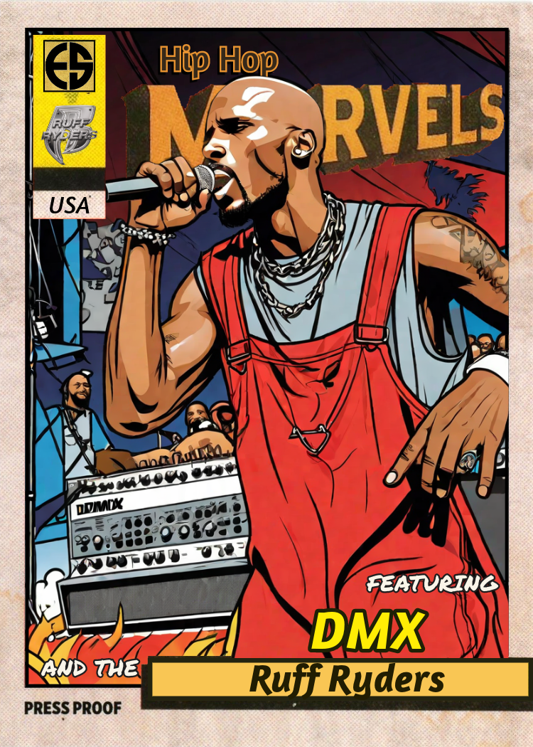 DMX “Hip-Hop Marvels” Custom Card – Fan-Made Panini Tribute