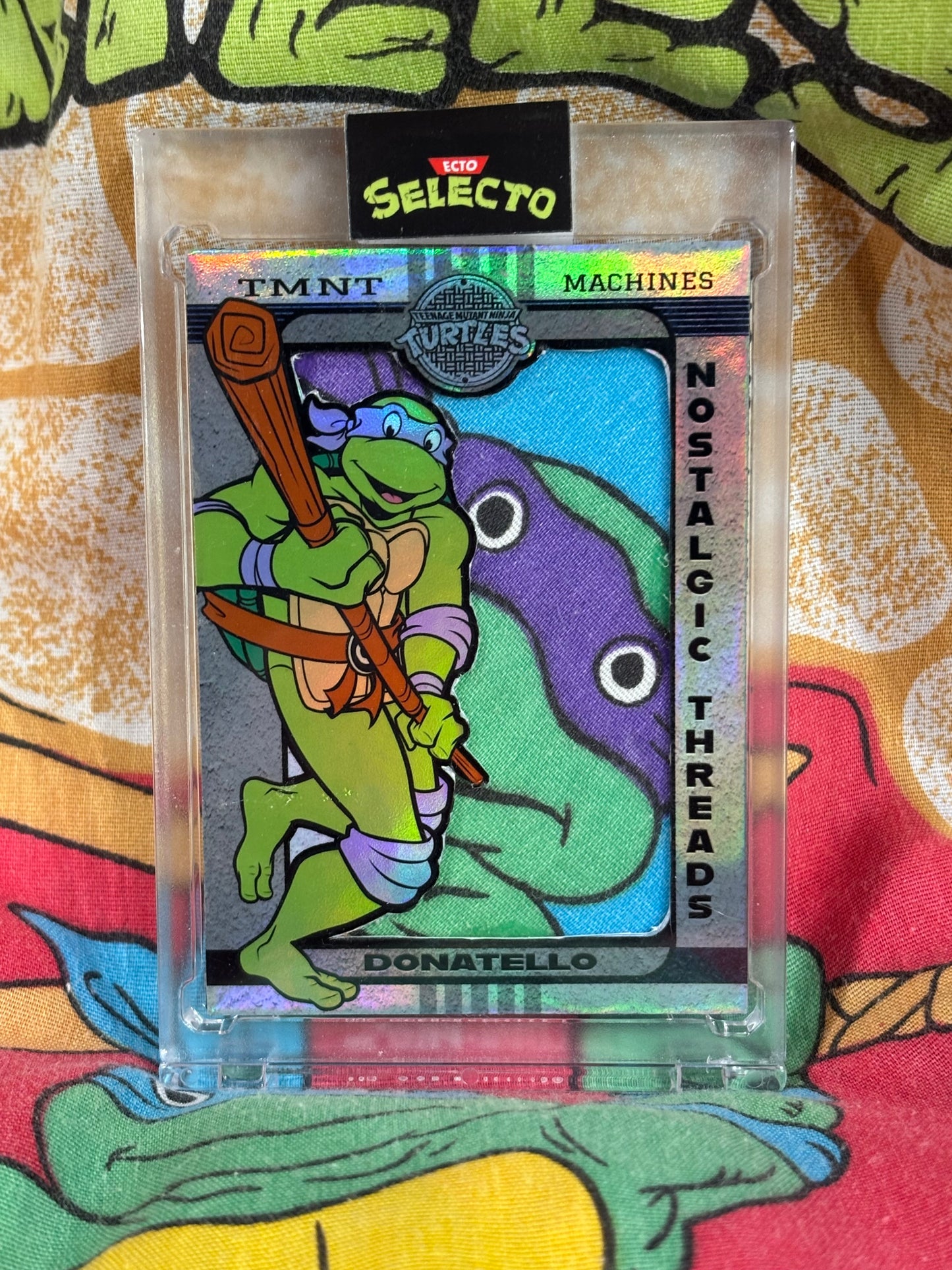 TMNT – "Nostalgic Threads" Relic Card Set – (Ecto Selecto 1/1 Relics)