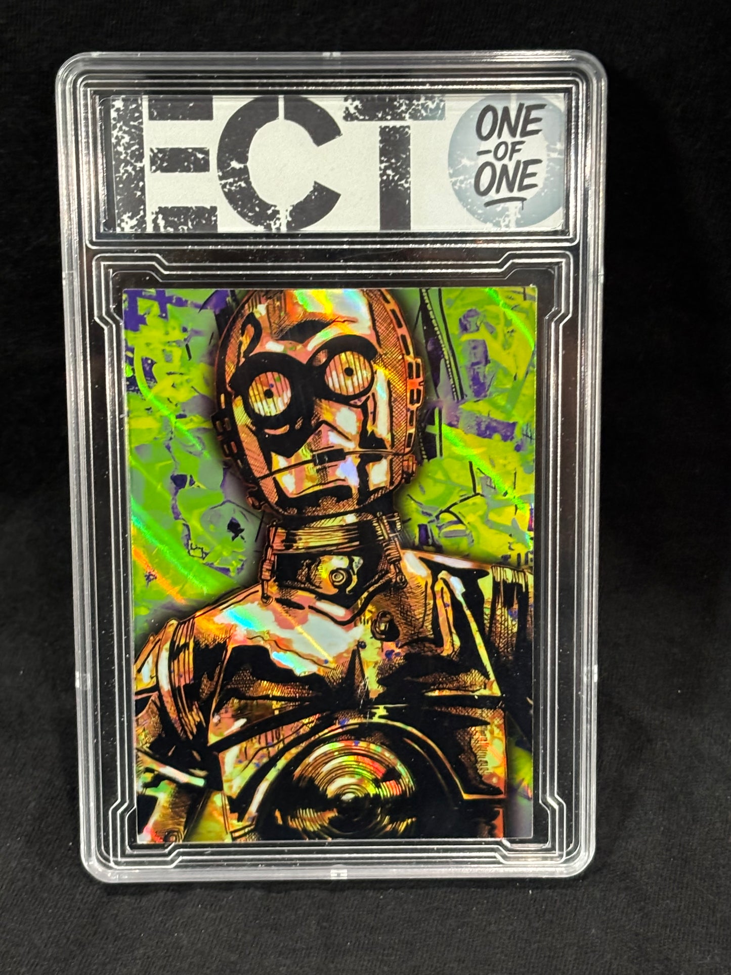 C-3PO β "Galactic Icons" β Custom Gold Frame & Variants β (1/1 Collection)