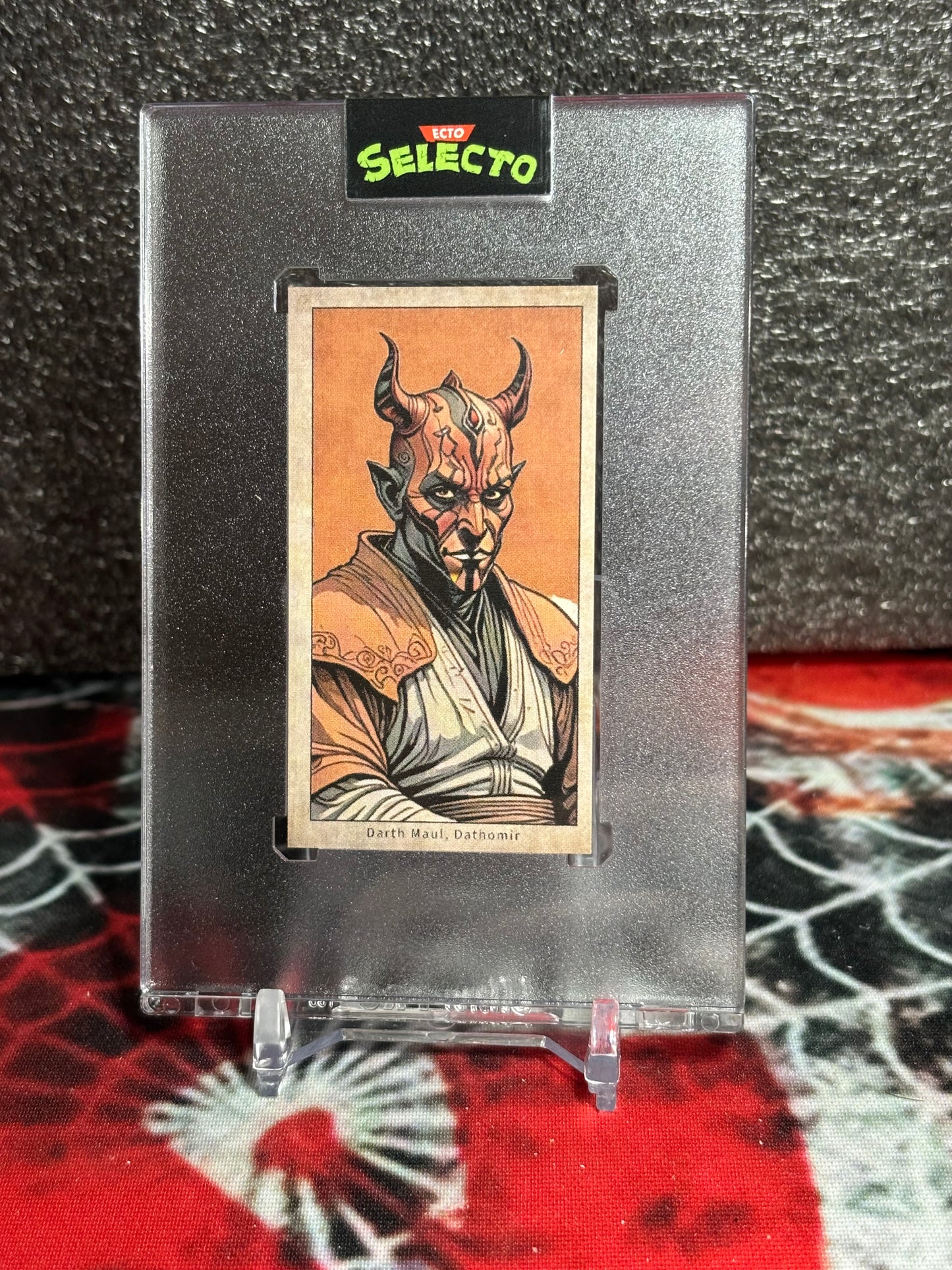 Darth Maul T206-Inspired Custom Trading Card – Limited Edition