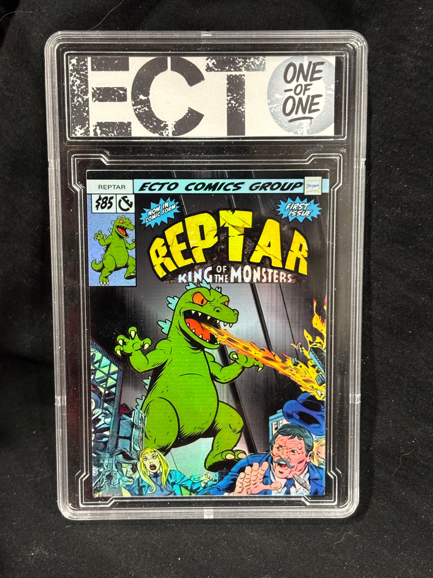 Reptar – "King of the Monsters" – (Custom 1/1 Comic Card)
