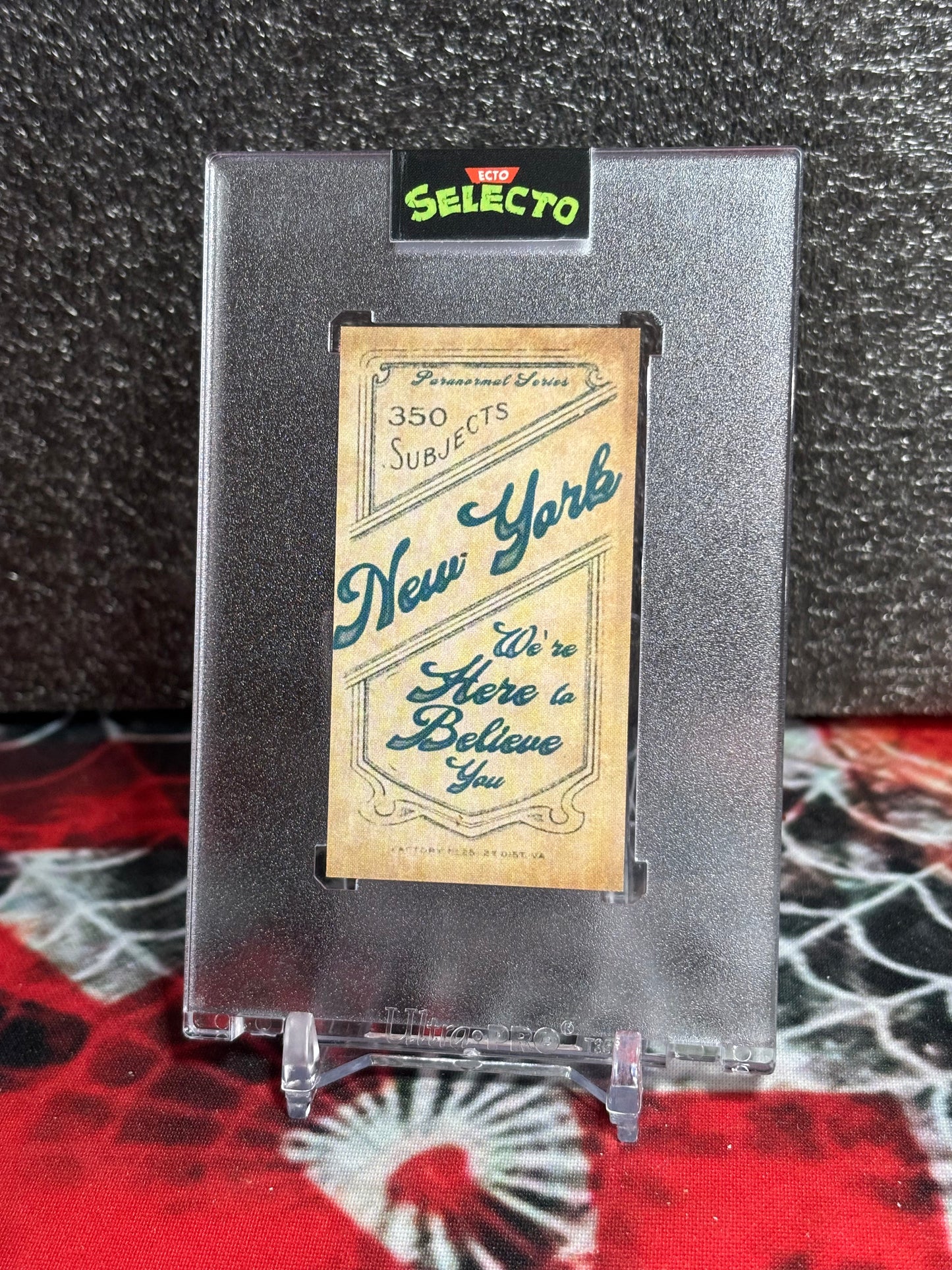 Peter Venkman T206-Inspired Custom Trading Card – Paranormal Series