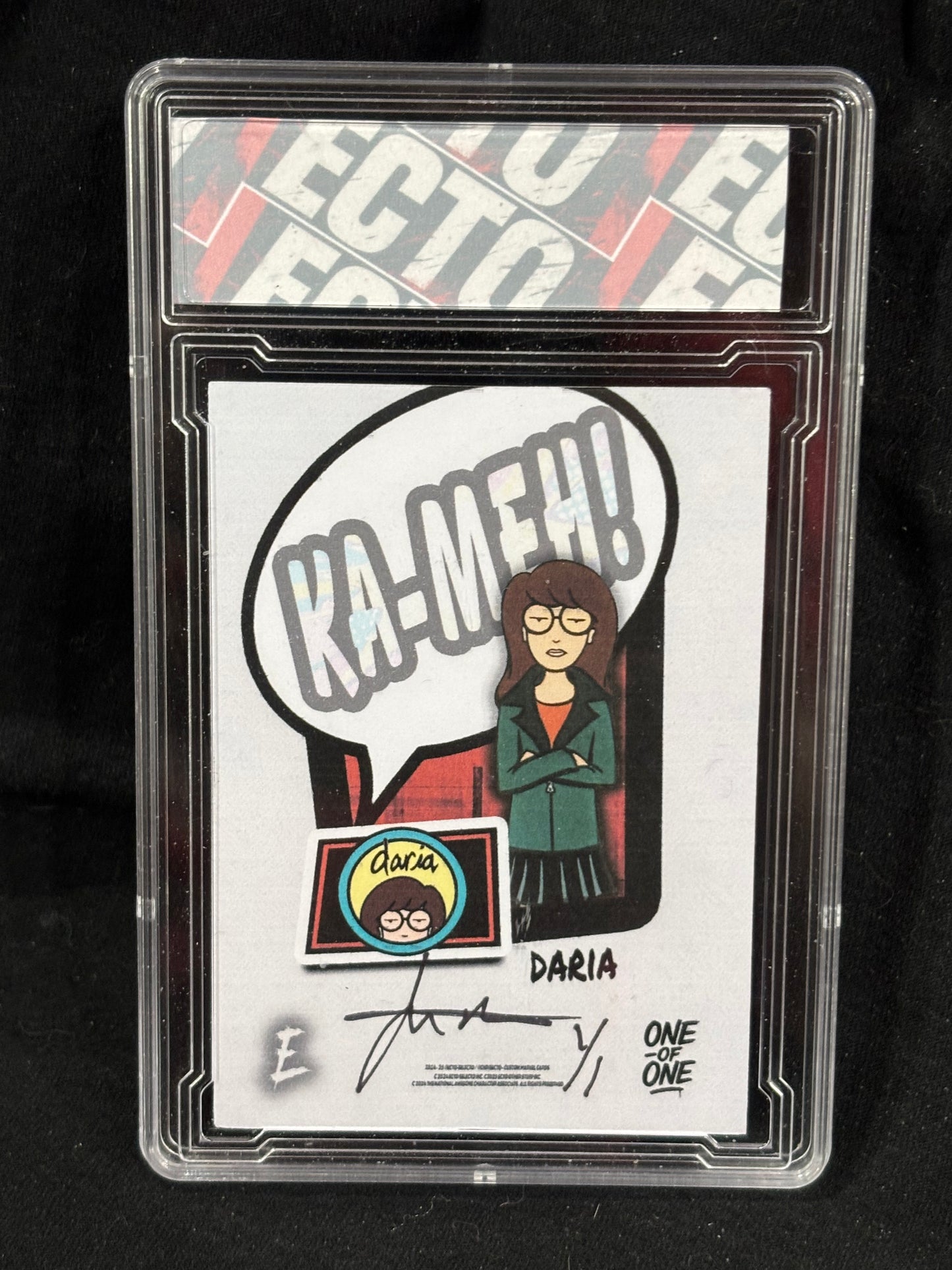 Daria β "Ka-Meh!" β (Ecto Selecto 8x10 Print / Slabbed Card)