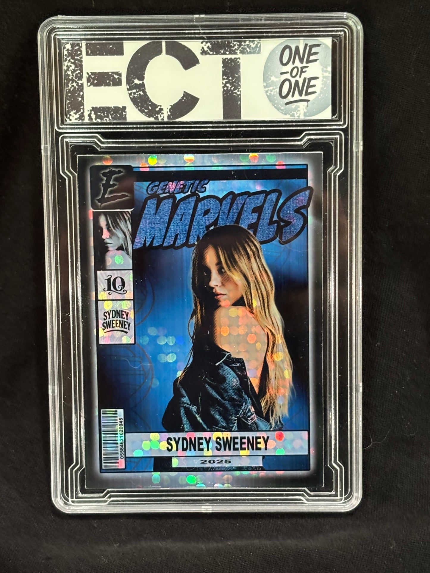 Sydney Sweeney – “Genetic Marvels” (Ecto 1/1 Holo Art Cards)
