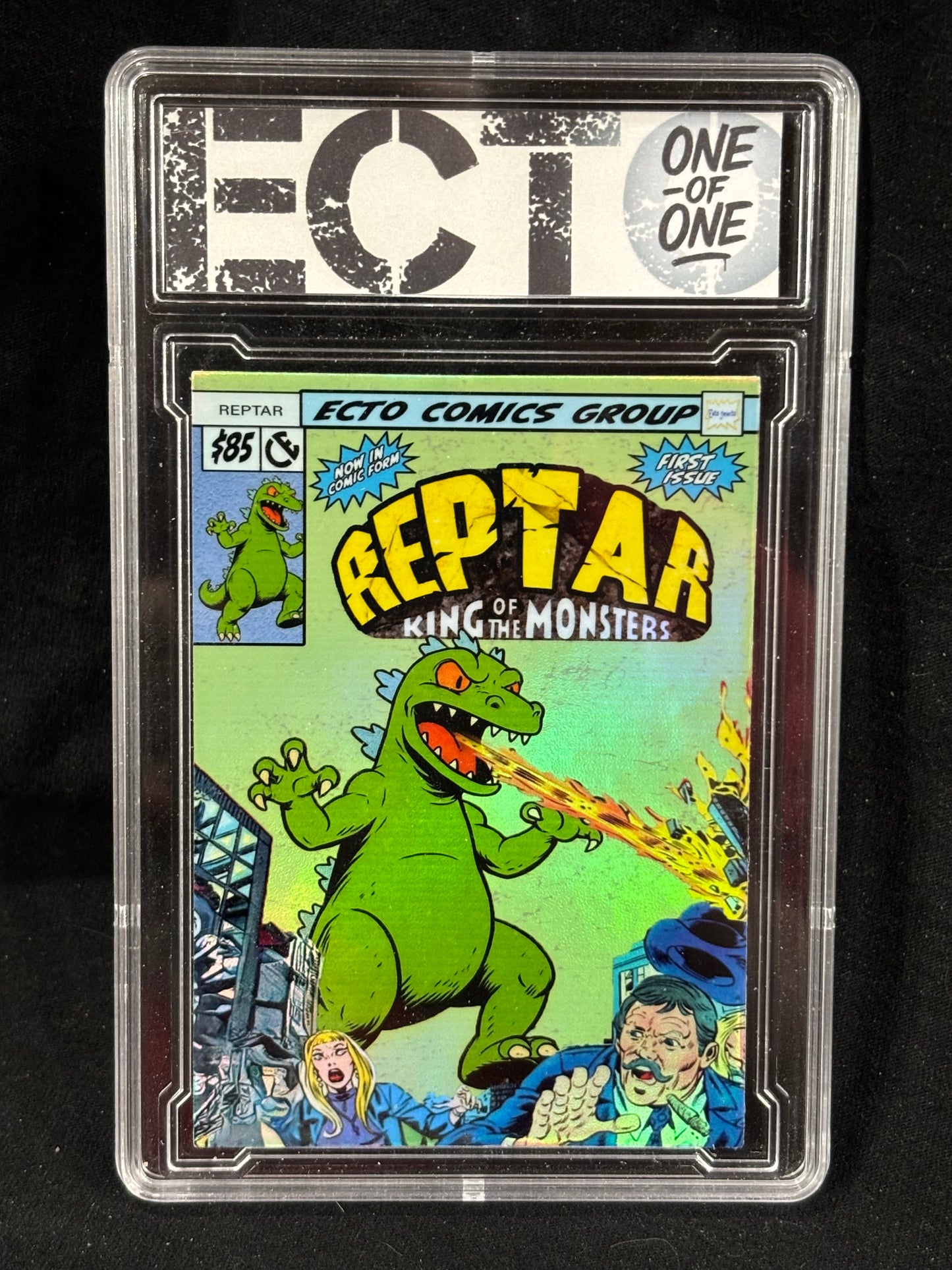 Reptar – "King of the Monsters" – (Custom 1/1 Comic Card)