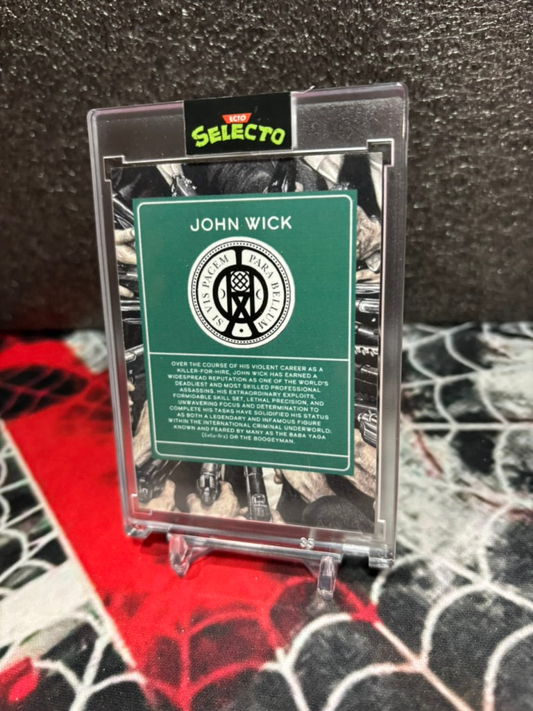 JOHN WICK “BABA YAGA” DOWNTOWN CUSTOM CARD