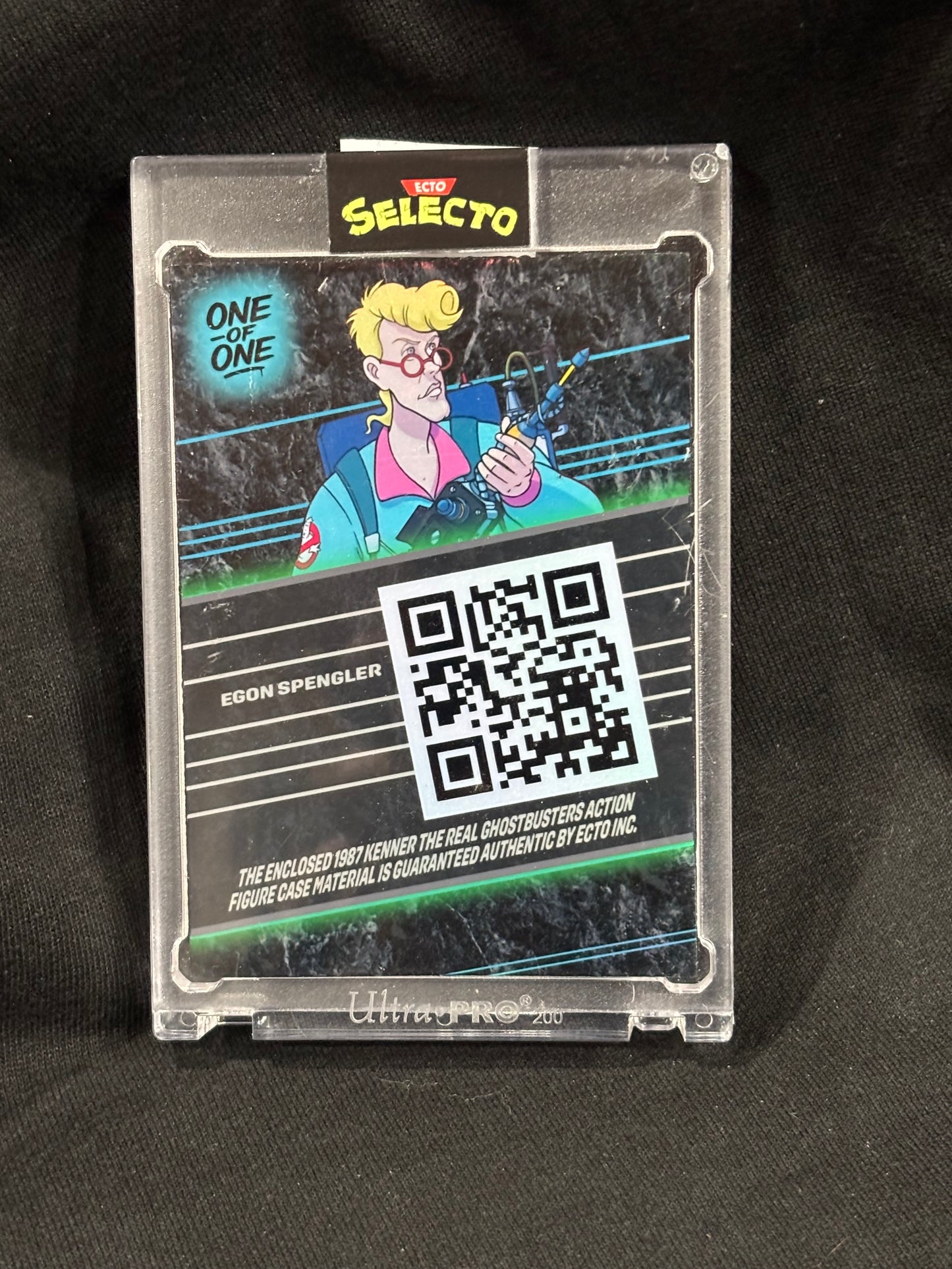 Egon Spengler – “Real Ghostbusters Relic” – (1/1 Custom Card)