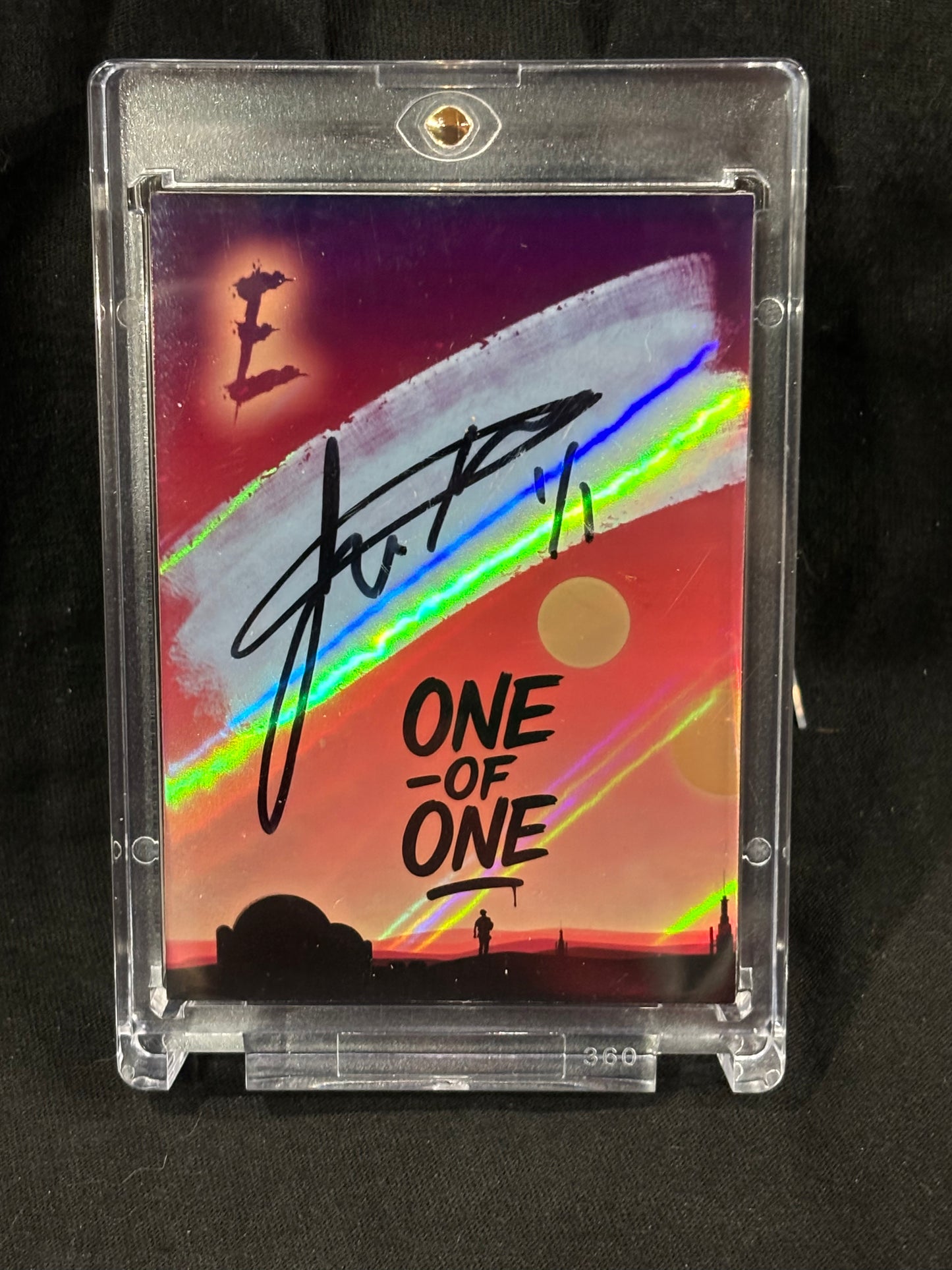 Star Wars – "Vader vs. Luke" – (Ecto 1/1 Relic Card)