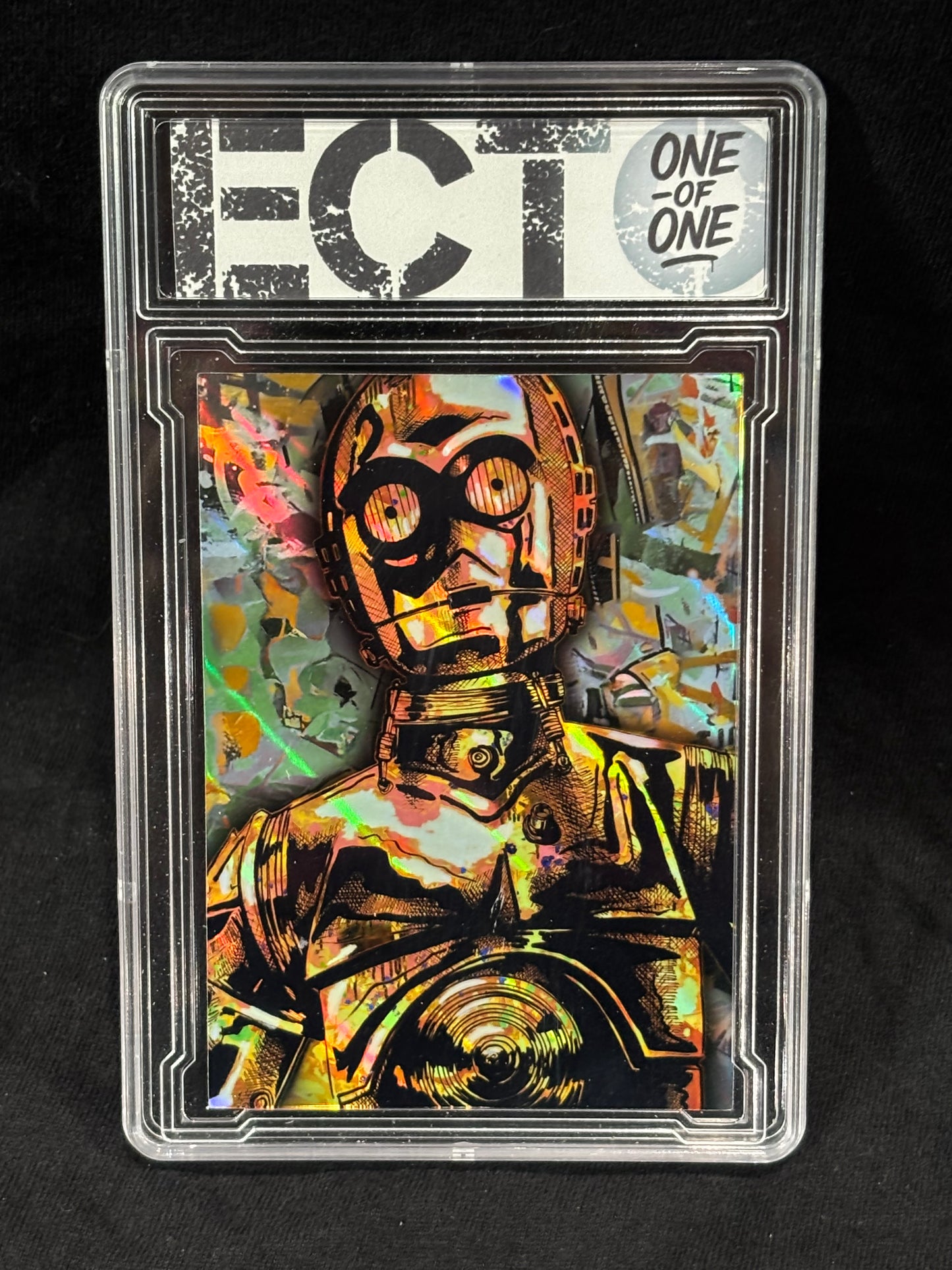 C-3PO β "Galactic Icons" β Custom Gold Frame & Variants β (1/1 Collection)
