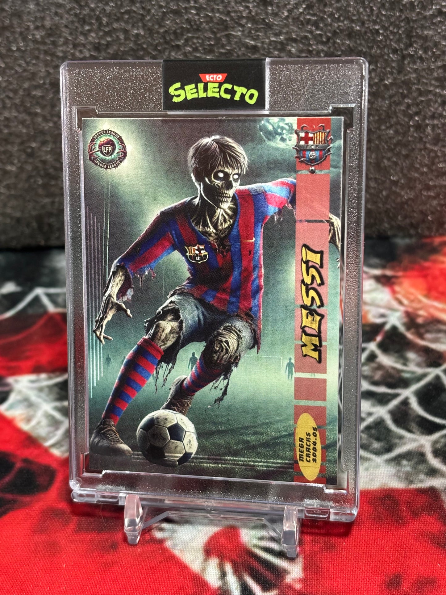 Freak Show Series: Lionel Messi "Ecto" Horror Edition Custom Card