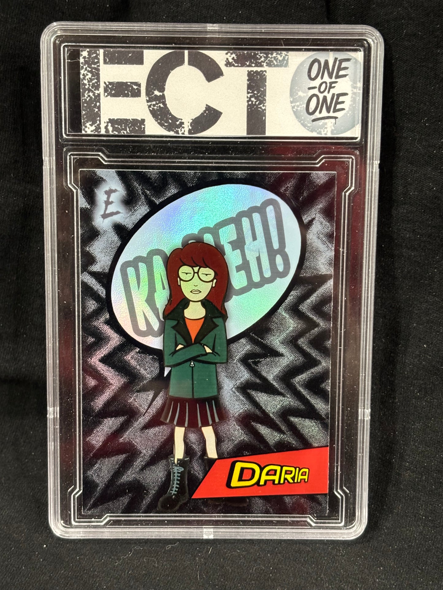 Daria β "Ka-Meh!" β (Ecto Selecto 8x10 Print / Slabbed Card)