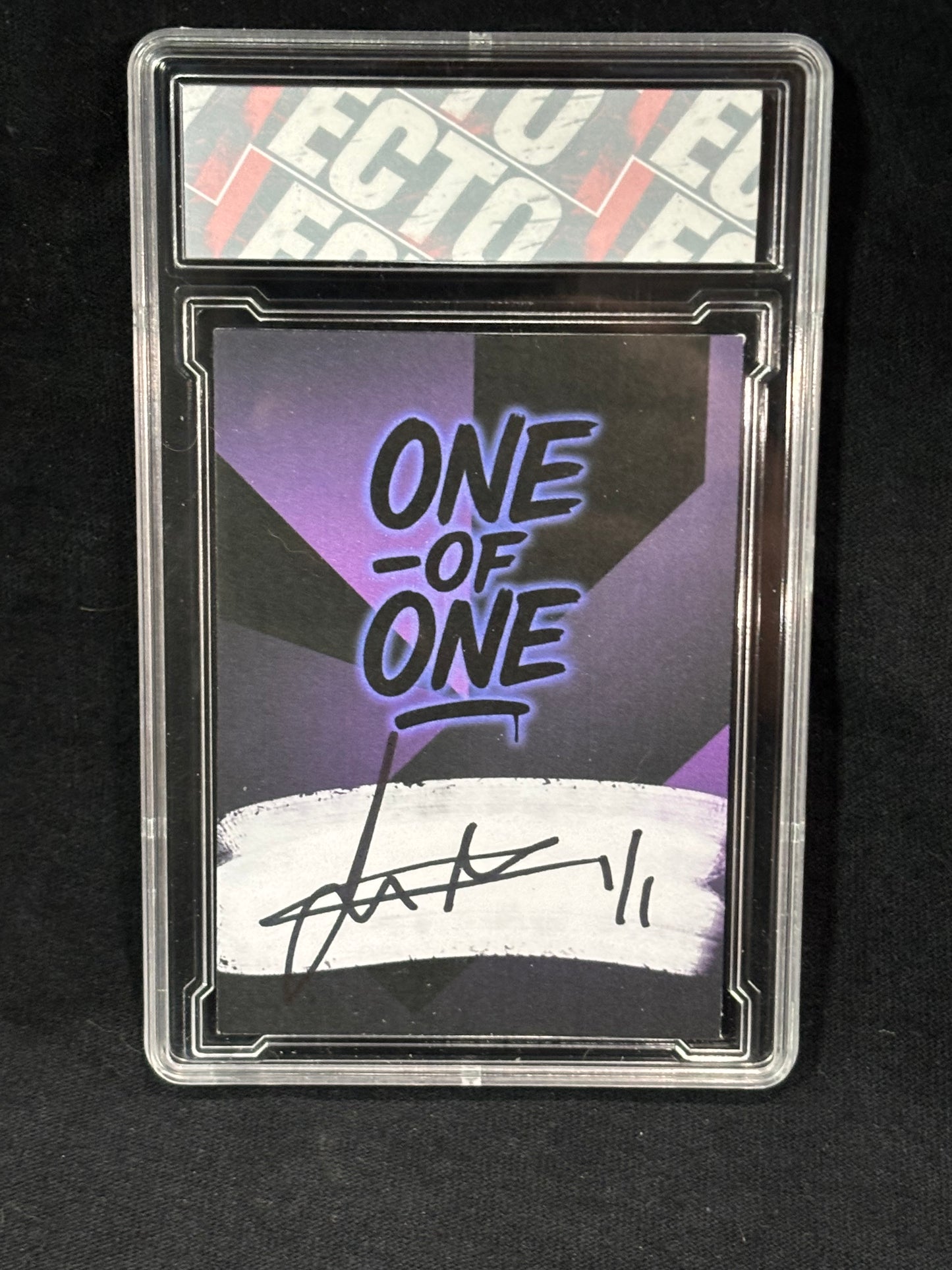 MAMI – "Cracked Ice Holofoil 1/1 Set" – (Ecto Selecto Custom Wrestling Cards)