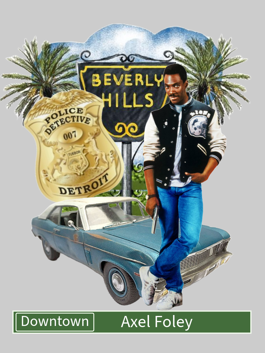 AXEL FOLEY “DOWNTOWN” CUSTOM CARD