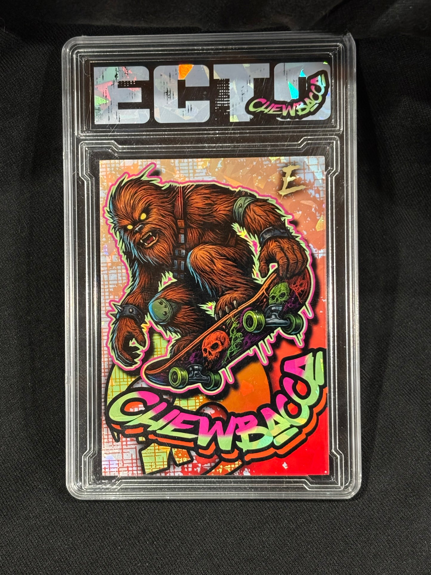 Chewbacca – “Skater Wookie” – (Ecto Custom 1/1 Card Set)