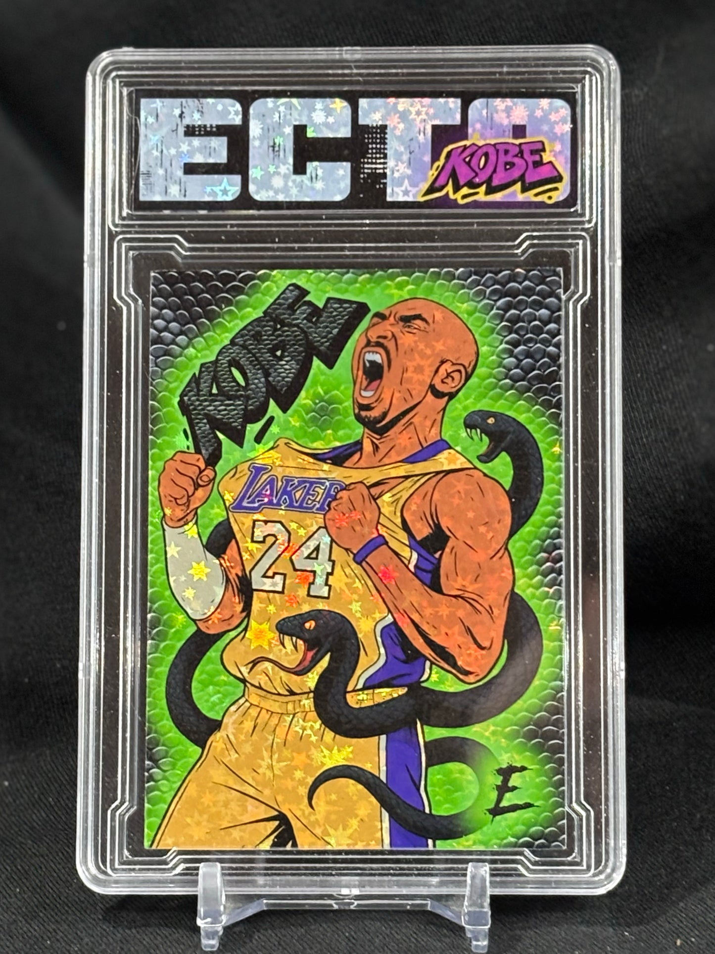 Kobe Bryant – "Black Mamba Rising" – Uber Tallboy Masterpiece + Full 1/1 Set Variations (Ecto Custom Card Collection)