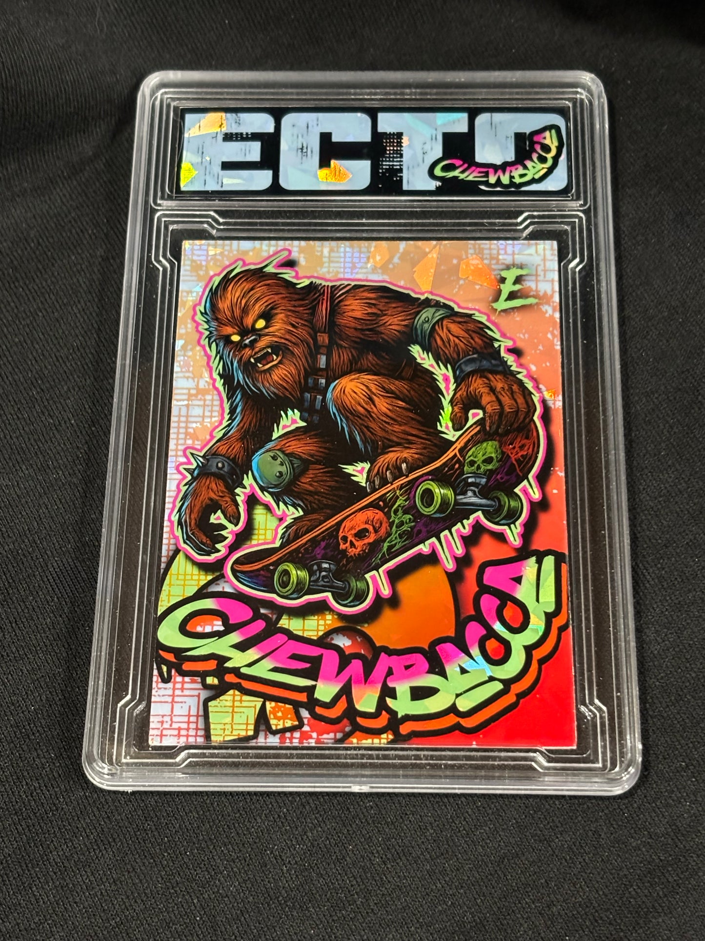 Chewbacca – “Skater Wookie” – (Ecto Custom 1/1 Card Set)
