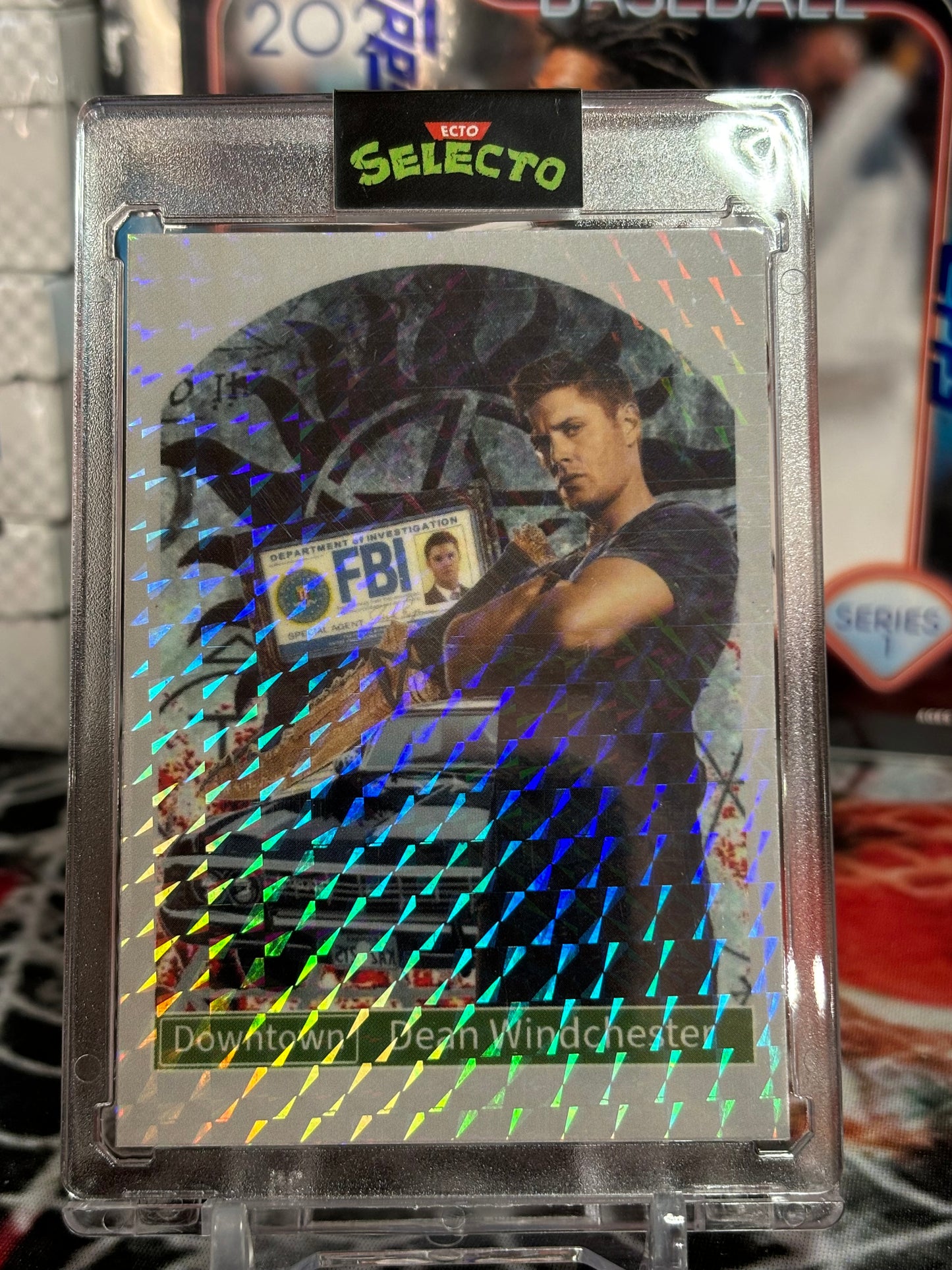 DEAN WINCHESTER “DOWNTOWN” CUSTOM CARD – SUPERNATURAL FAN-MADE INSERT